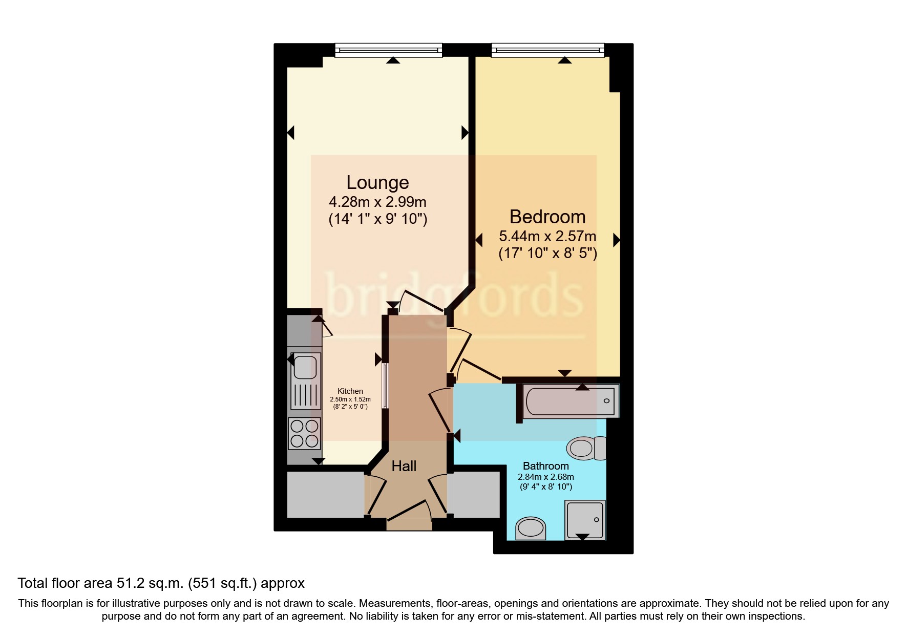 Apartment 2401, Bridgewater Place,, Water Lane, Leeds floorplan