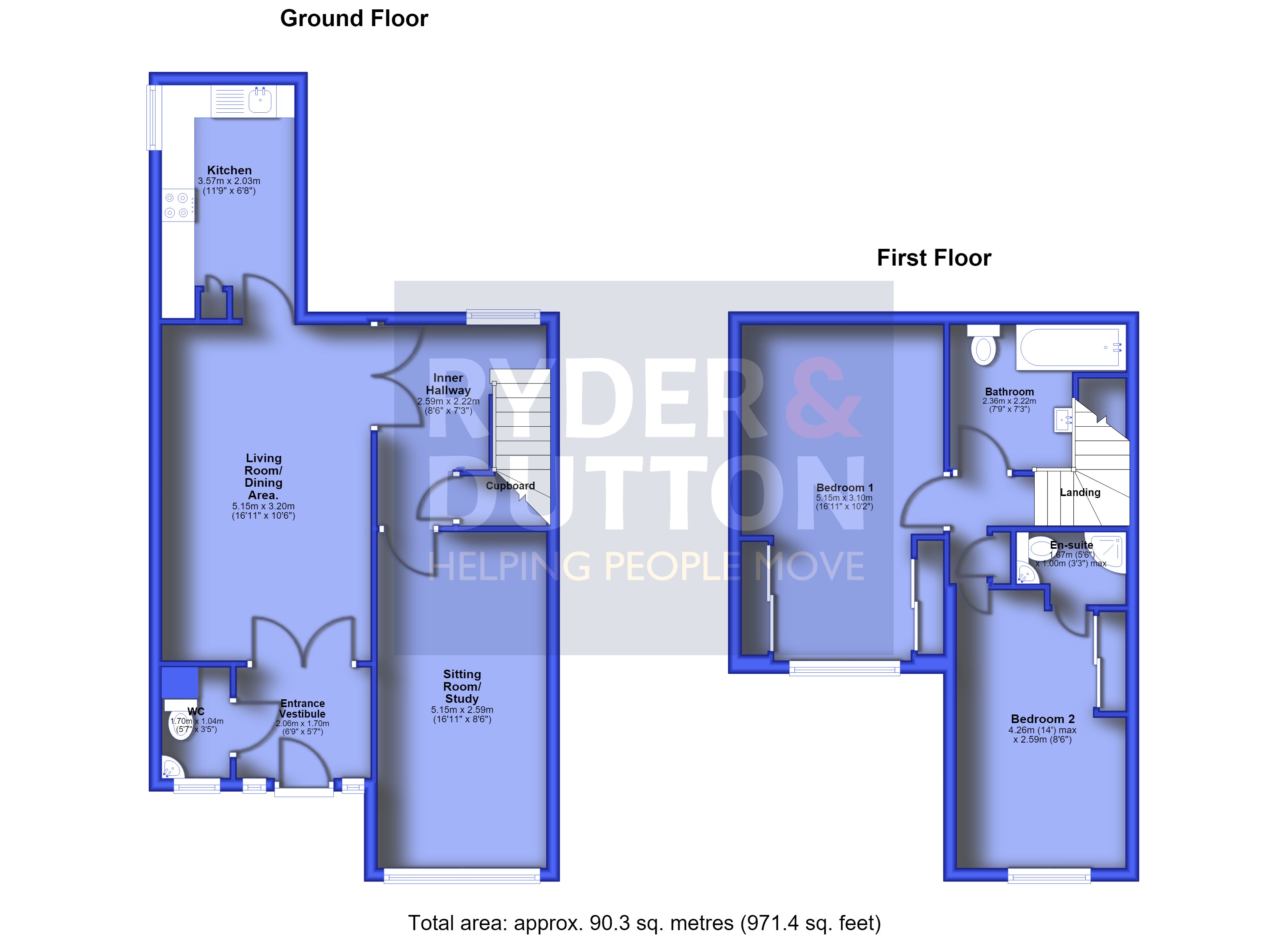 3, Deansgrave, Rossendale floorplan