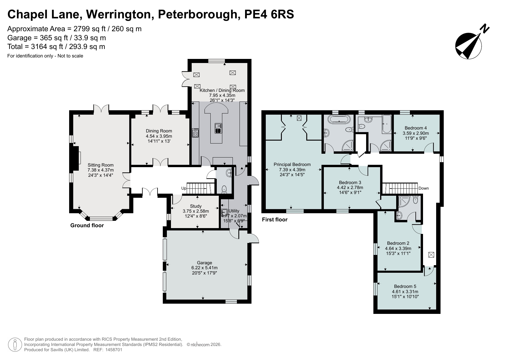 12, Chapel Lane, Peterborough floorplan
