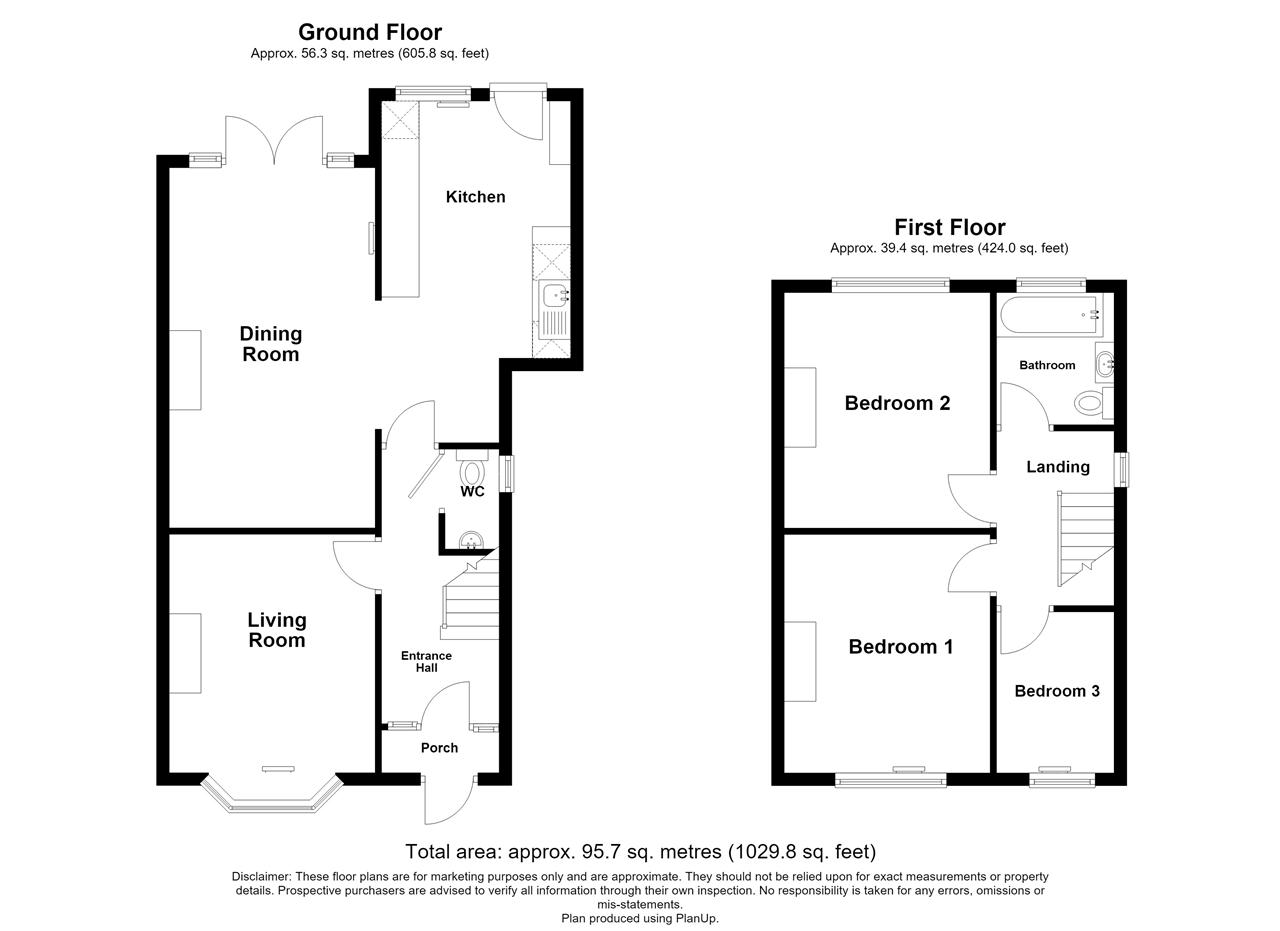 23, Awsworth Lane, Cossall floorplan