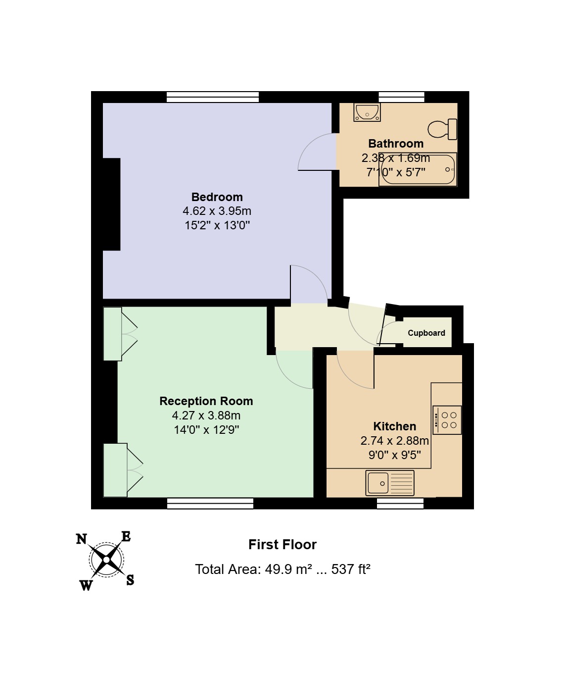 27, Dartmouth Park Hill, Dartmouth Park, London floorplan
