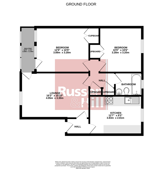 12a, William Mear Gardens, Norwich floorplan