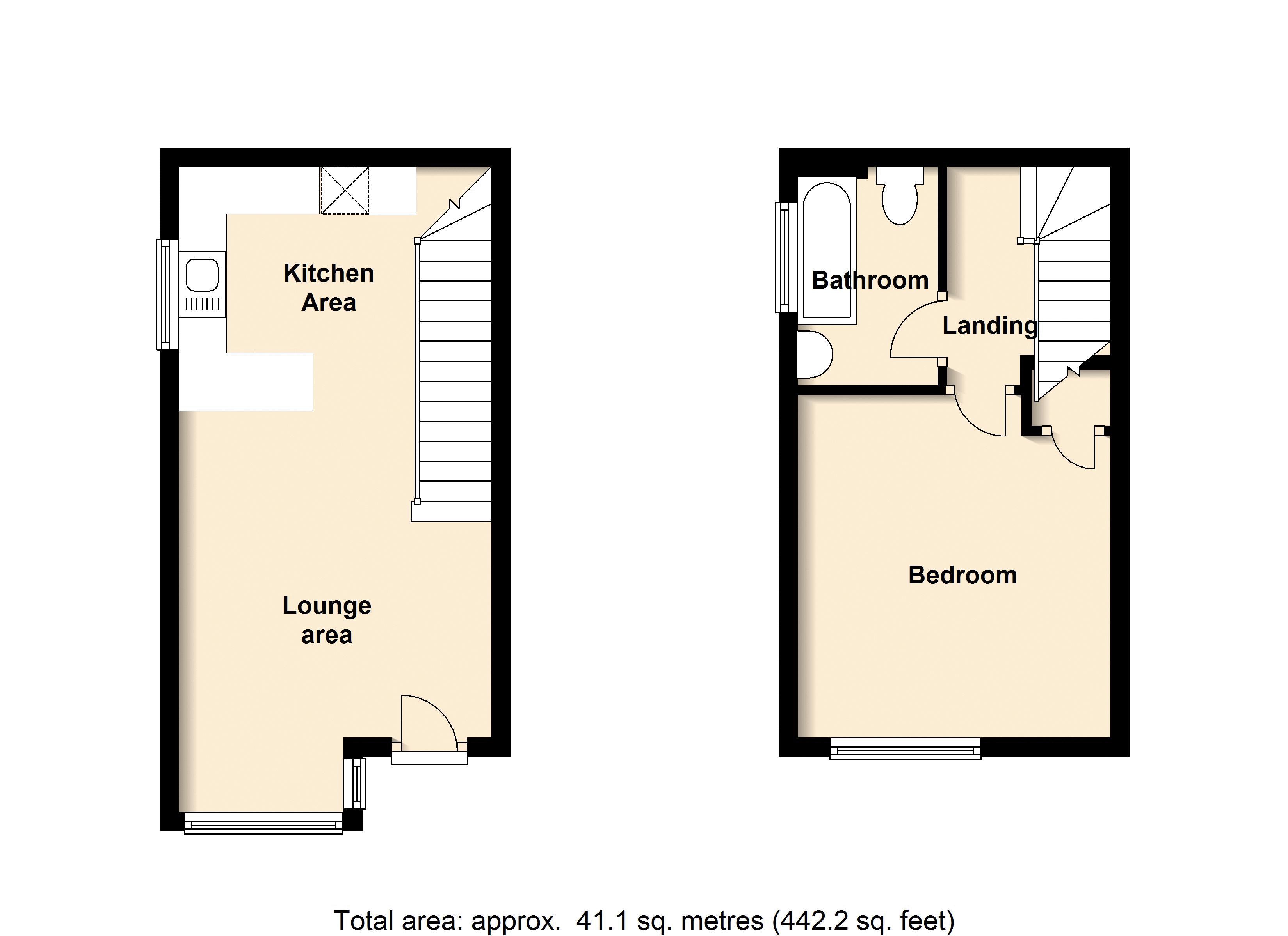 1 Bedrooms Terraced house for sale in Sycamore Walk, Englefield Green, Egham TW20