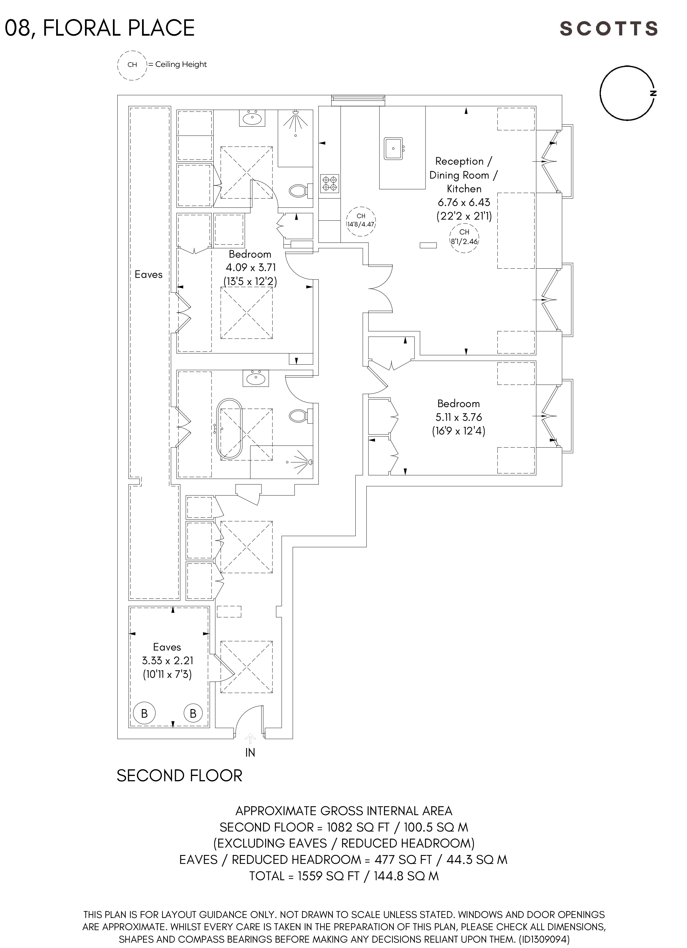 8 Floral Place,, Northampton Grove, Islington floorplan