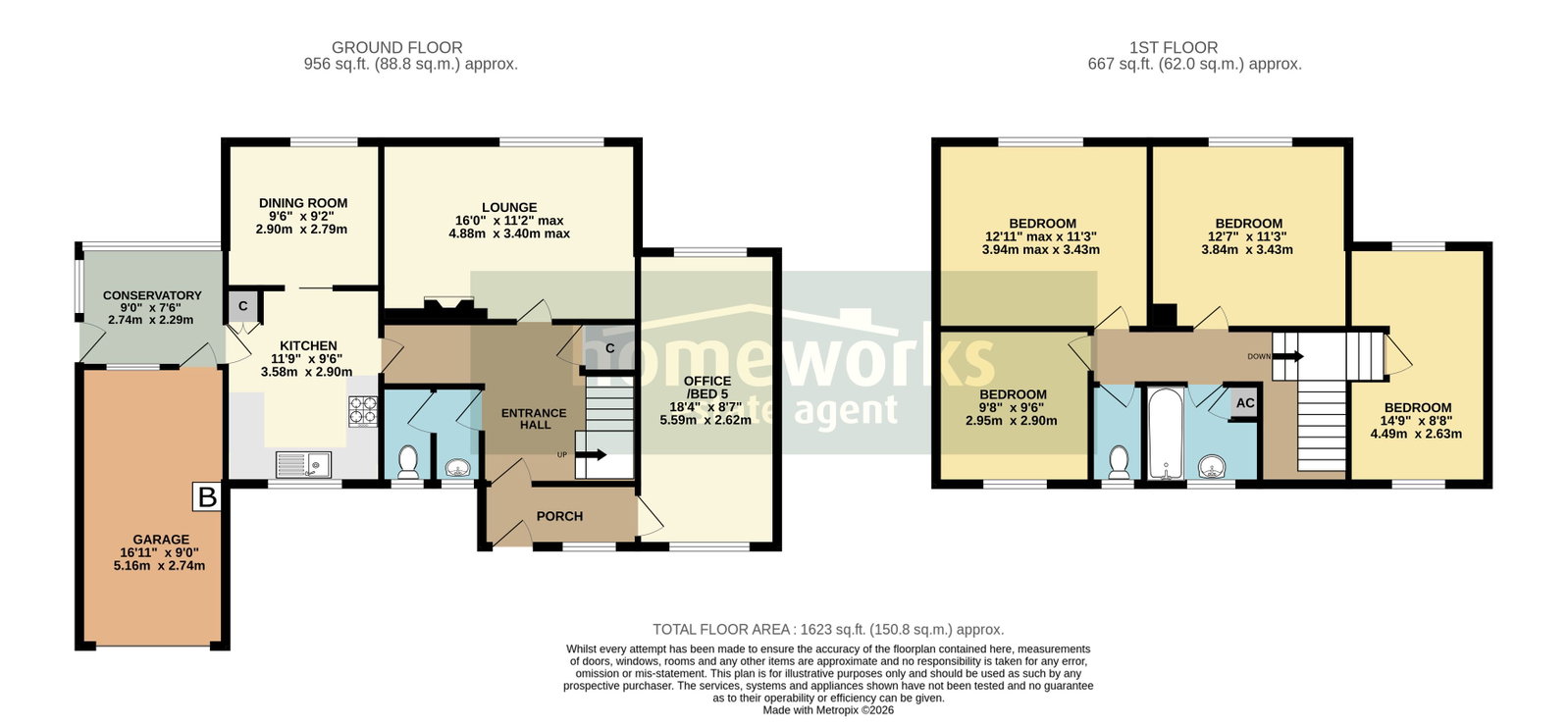 15, Windmill Avenue, Dereham floorplan