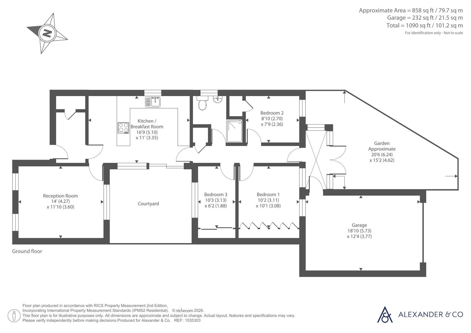 Westminster Gardens, Dunstable floorplan
