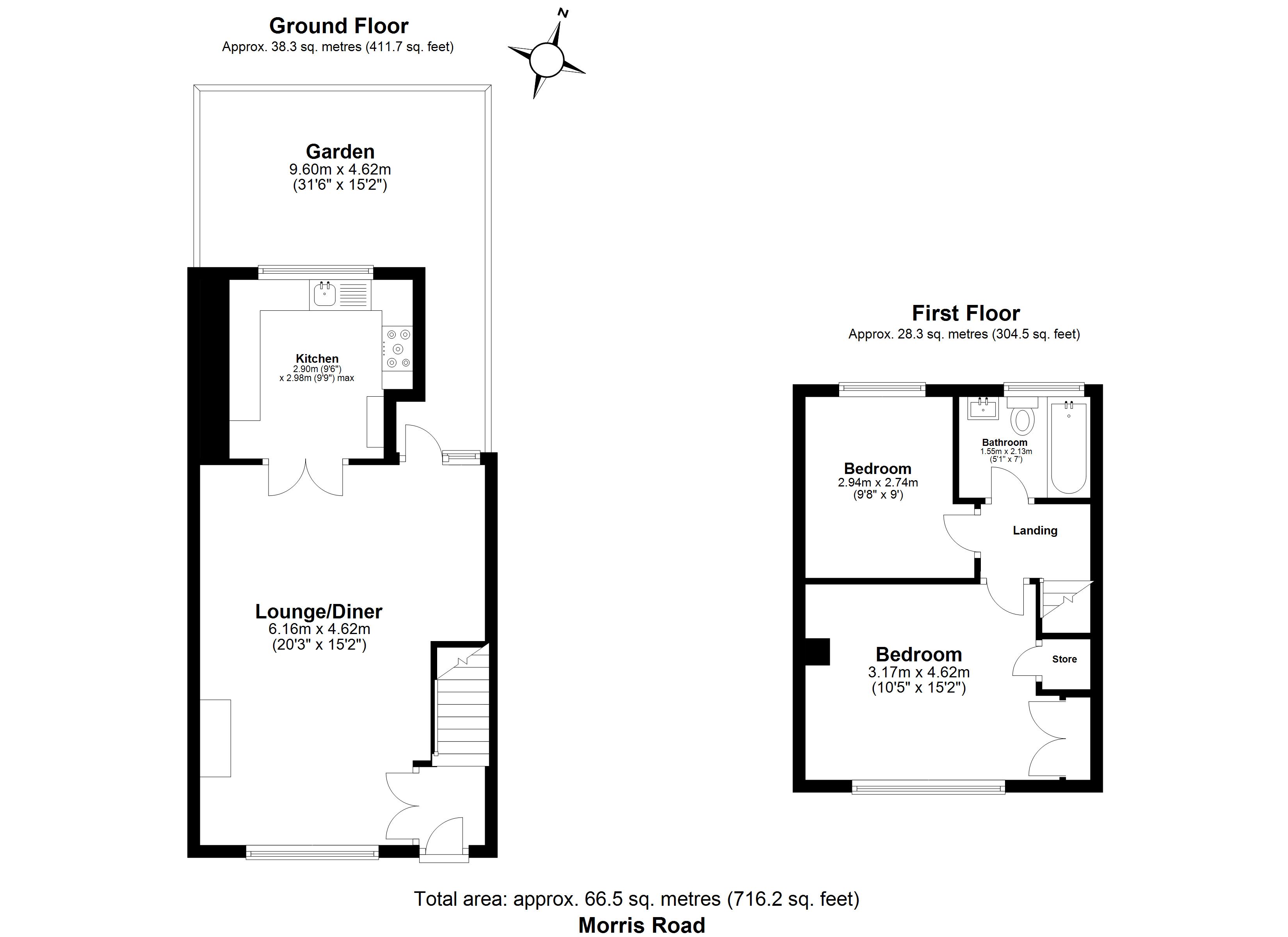 29, Morris Road, Romford floorplan