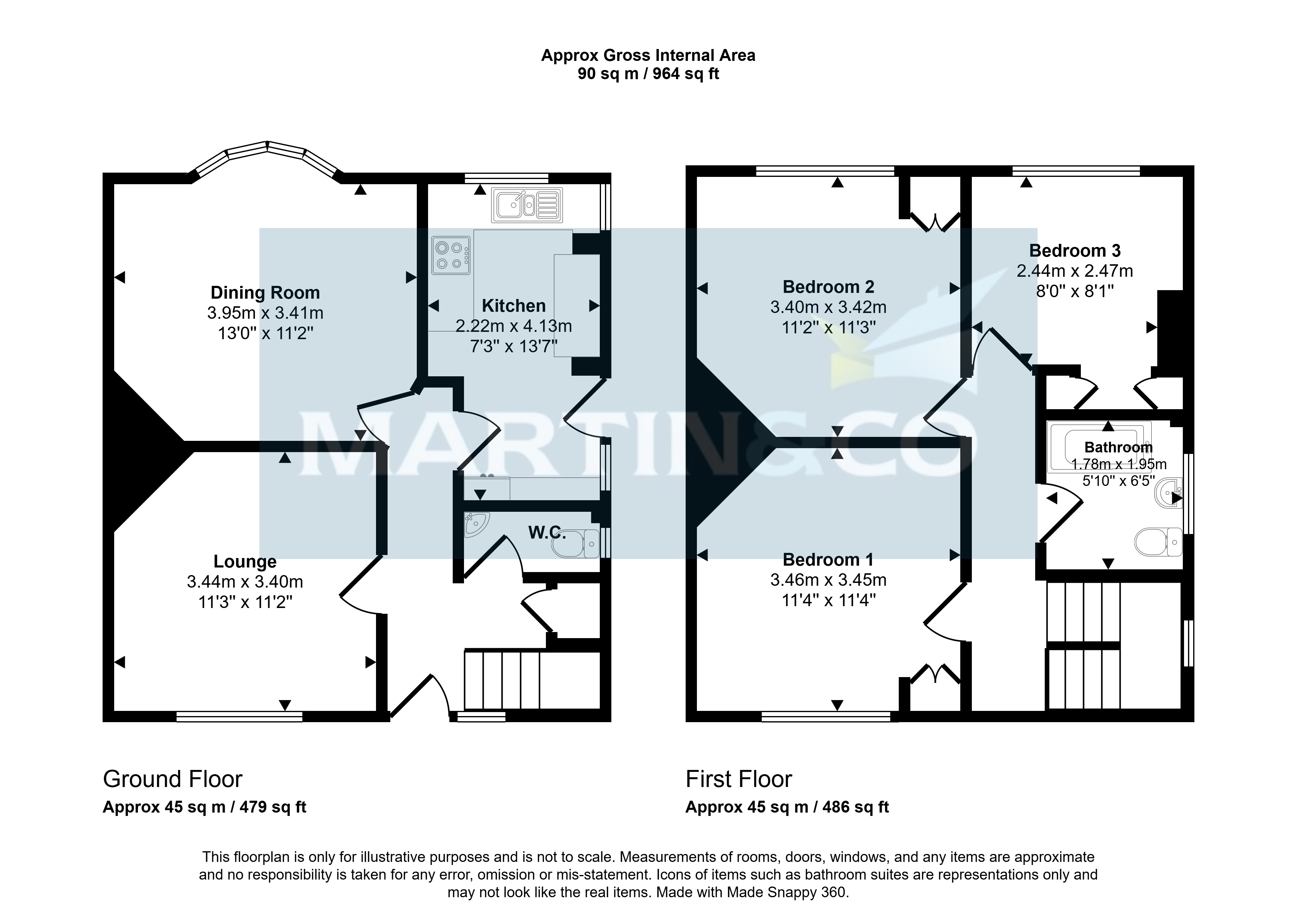 Church Road, Poole floorplan