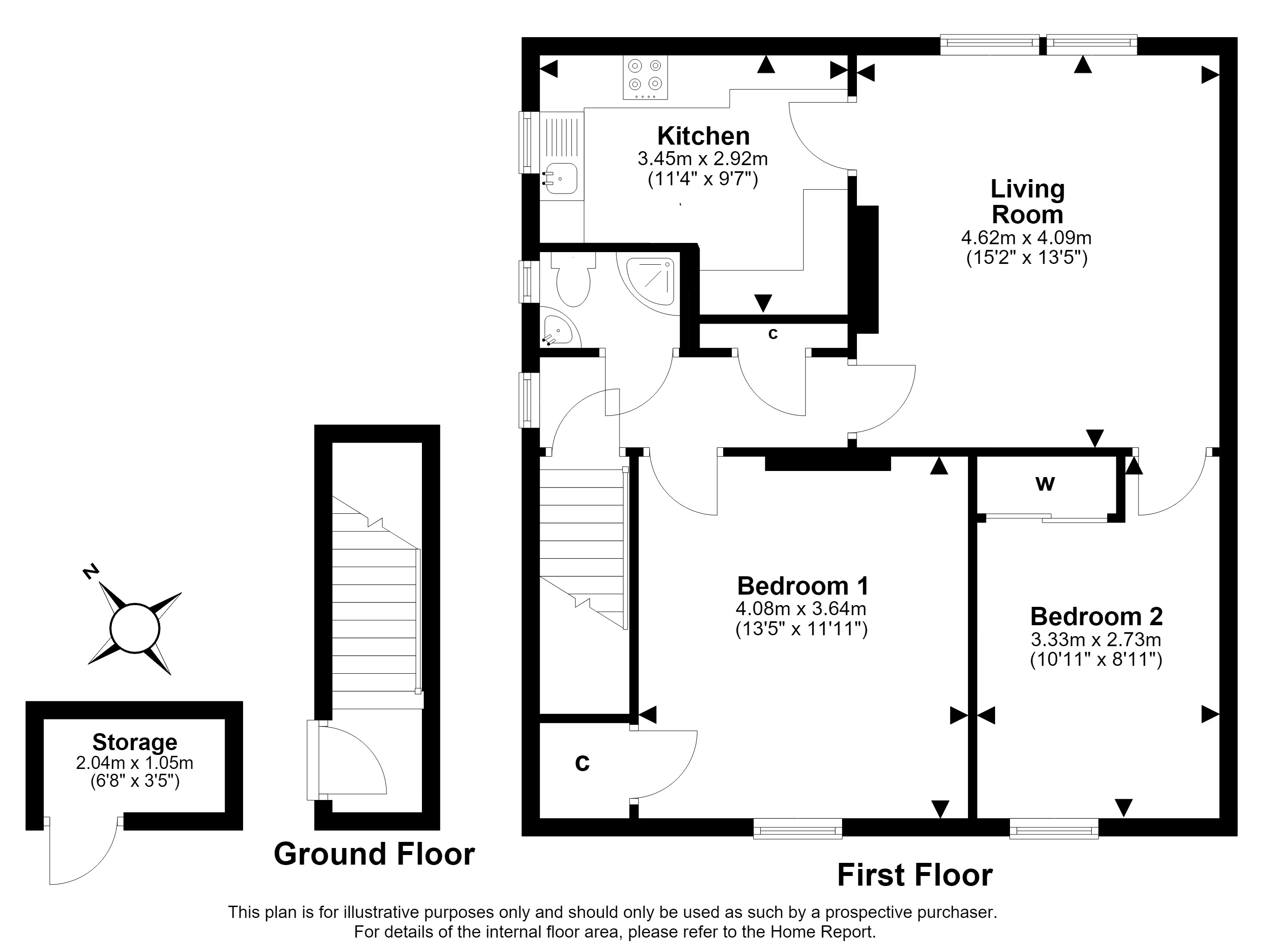 30, Cranston Street, Penicuik floorplan