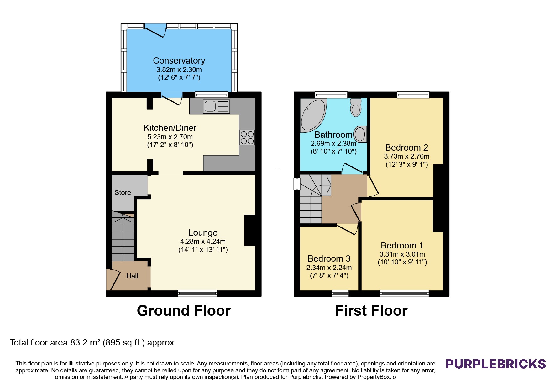 30, Ivyfarm Road, Prescot floorplan