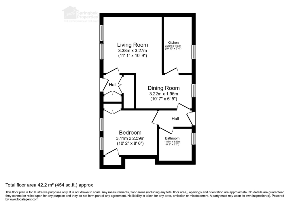 16, Second Street, Dalkeith floorplan