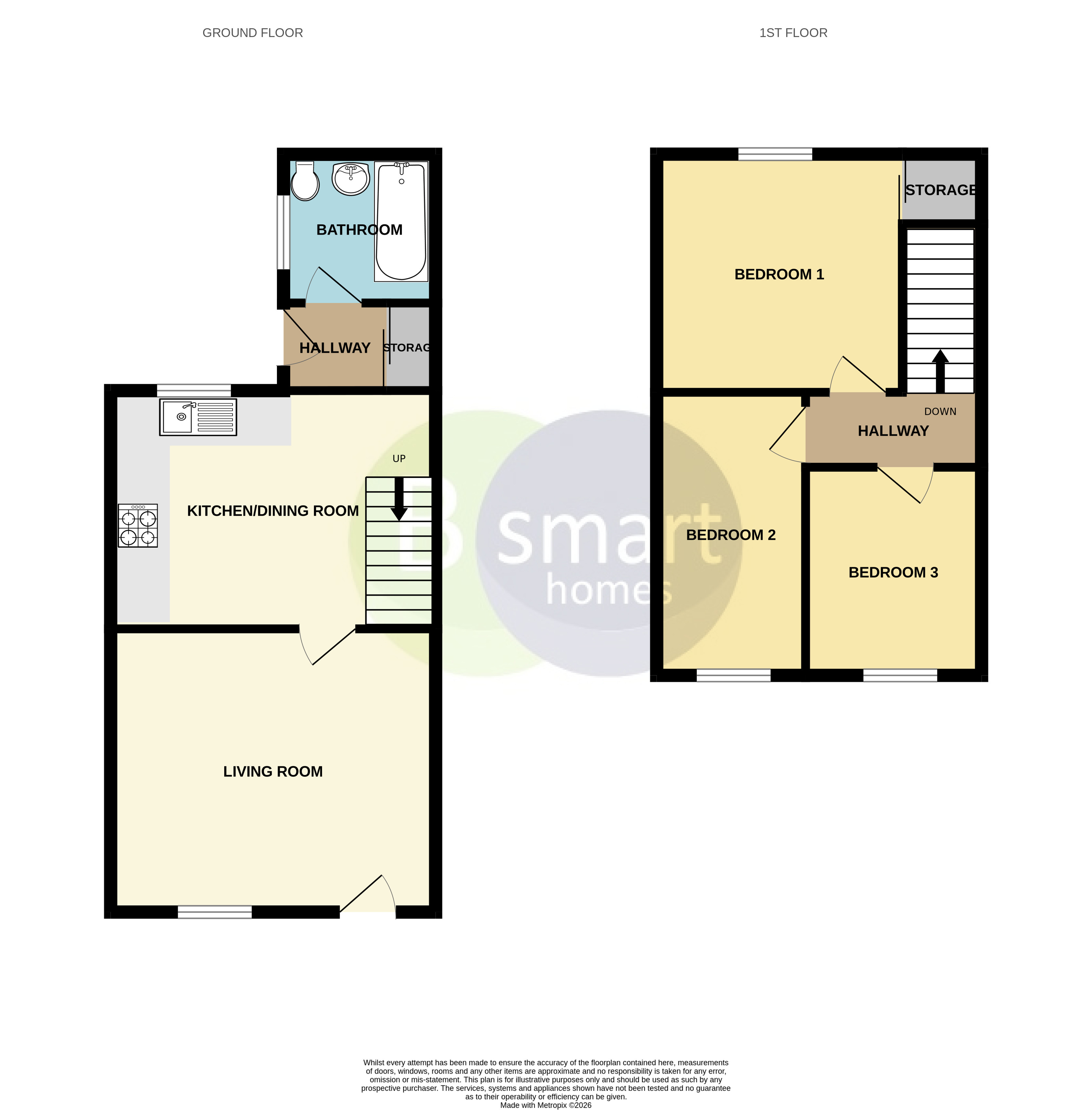 95, Ingsfield Lane, Rotherham floorplan