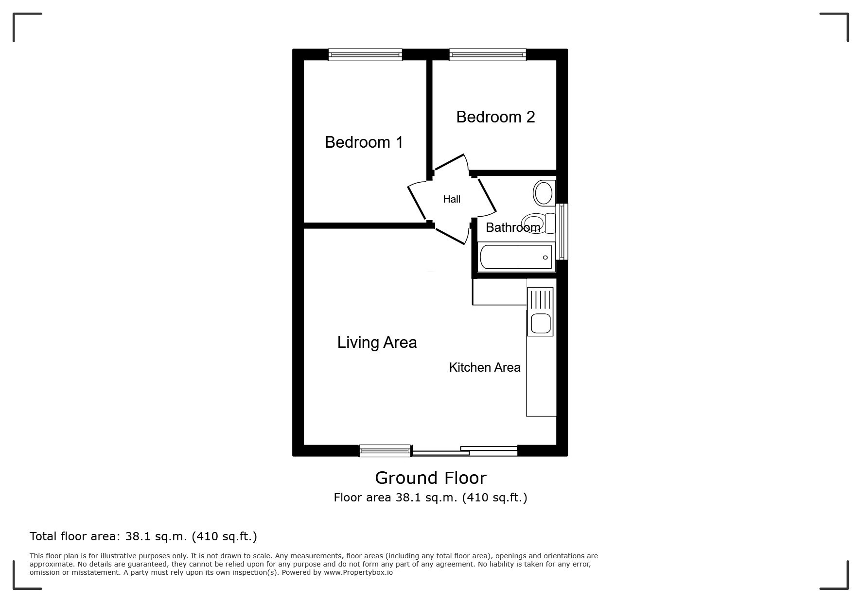 136,, Brambles Chine, Freshwater floorplan