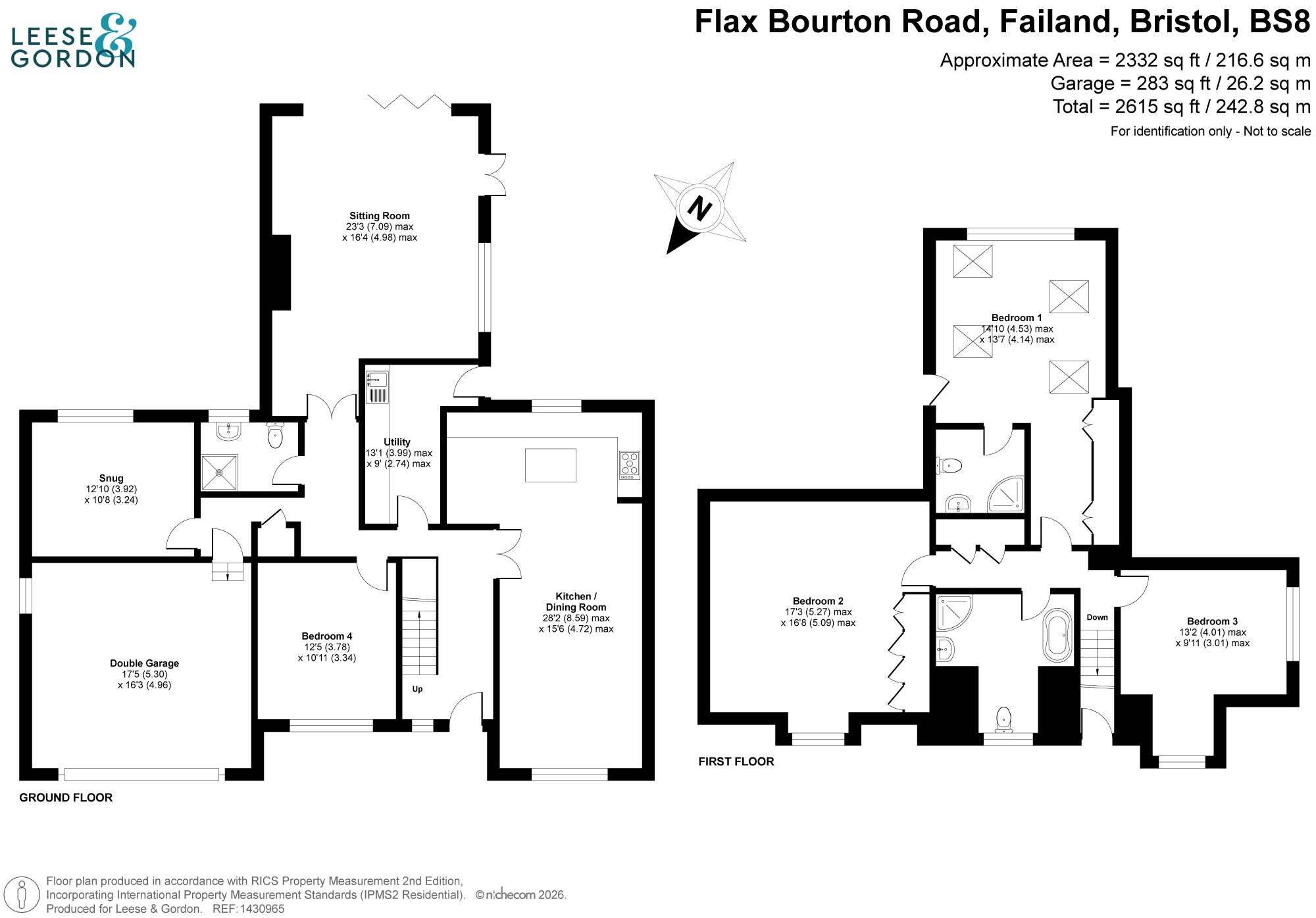 50 Flax Bourton Road, Bristol floorplan