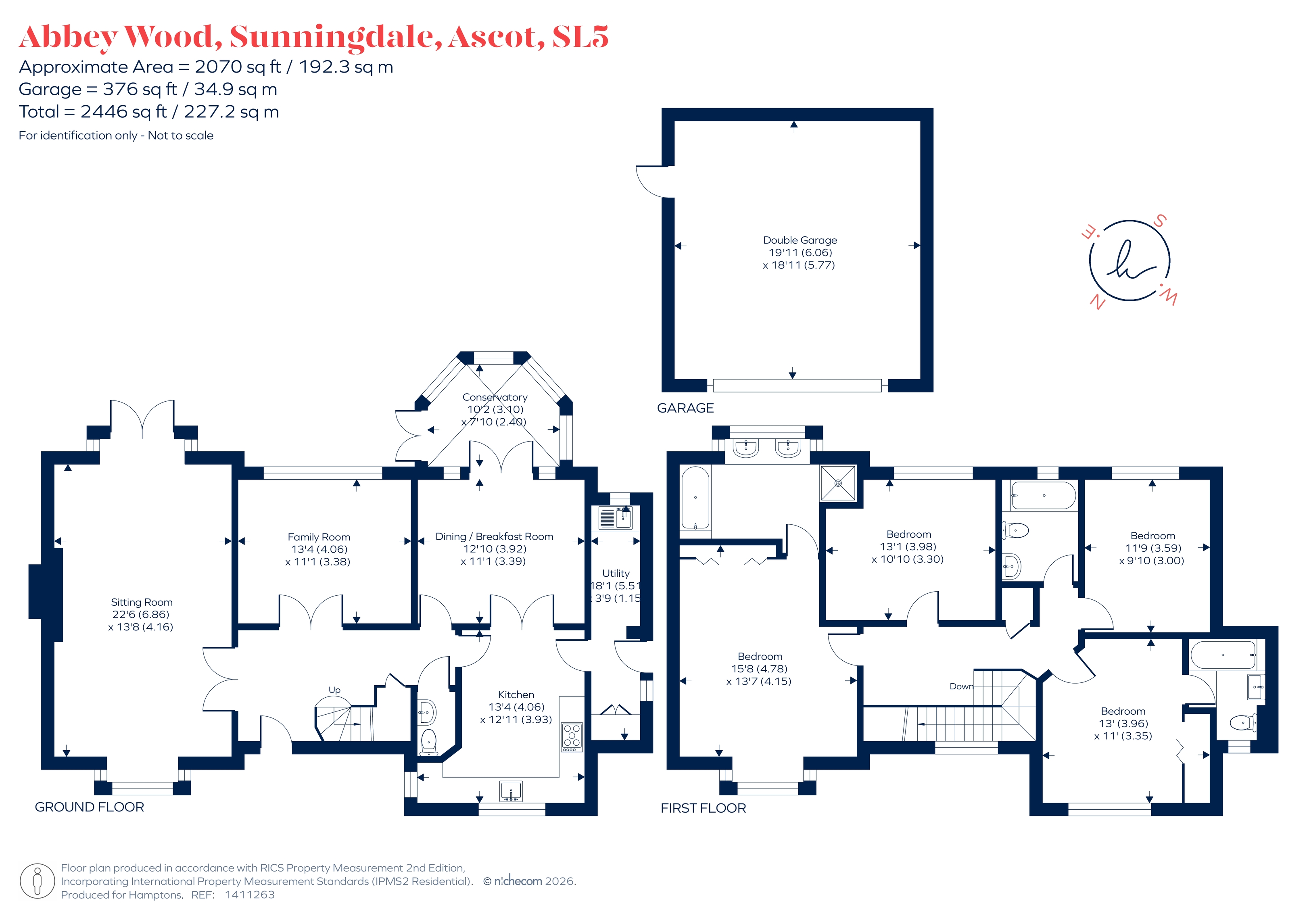 9, Abbey Wood, Sunningdale floorplan