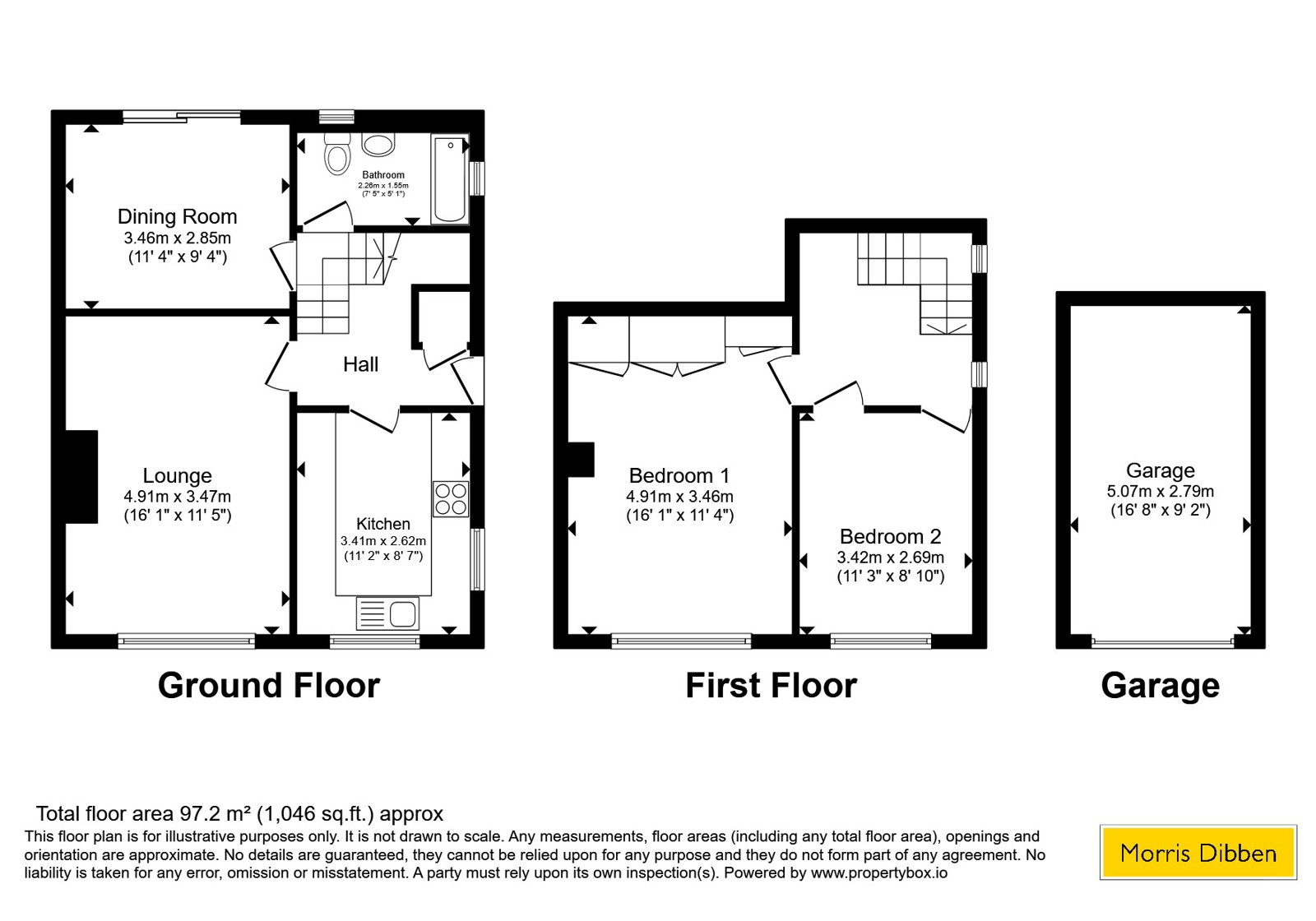 86, Copperfield Road, Hampshire floorplan