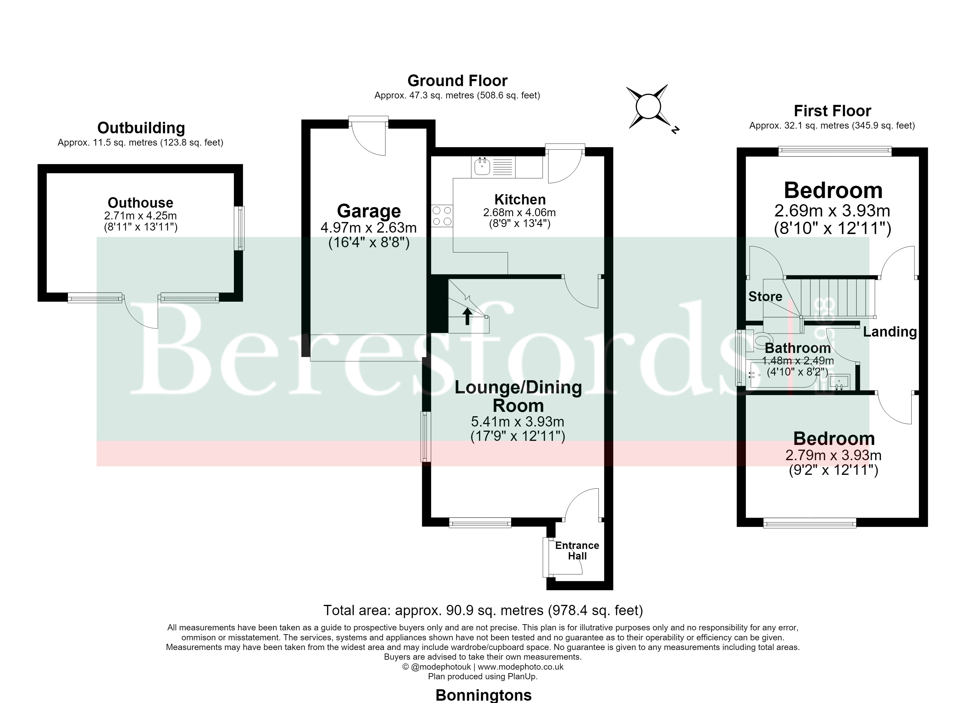 15, Bonningtons, Brentwood floorplan
