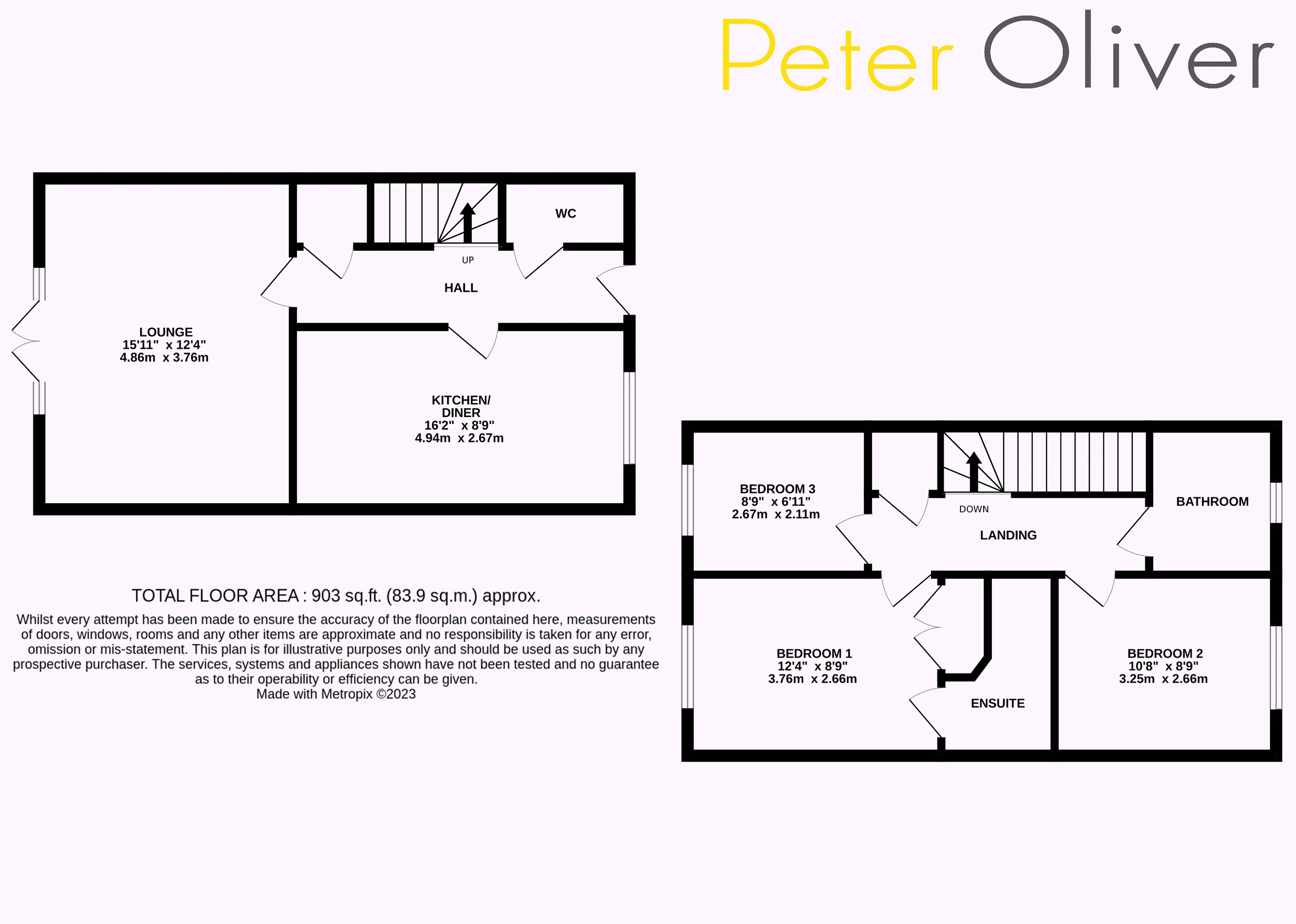 34A, Gordon Road, Buxted floorplan