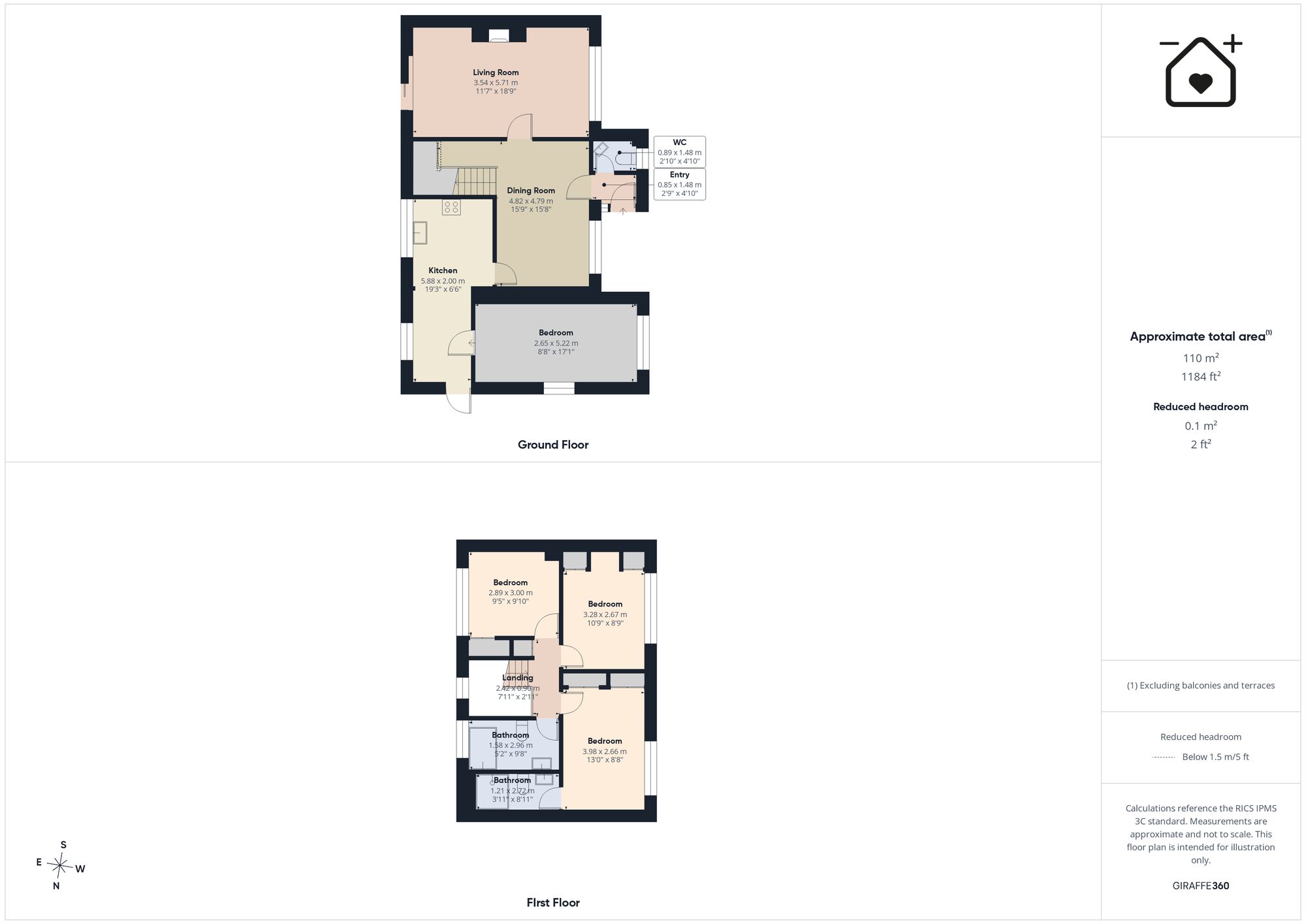 7 Pen Y Bryn, Kilgetty floorplan