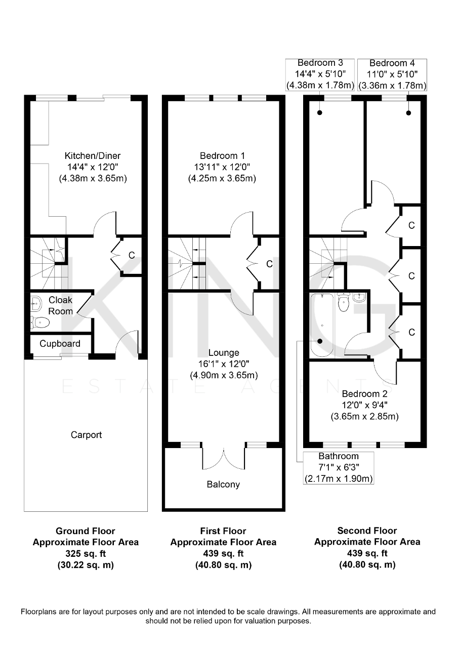 4 Bedrooms Terraced house for sale in Bramble Avenue, Conniburrow, Milton Keynes, Buckinghamshire MK14