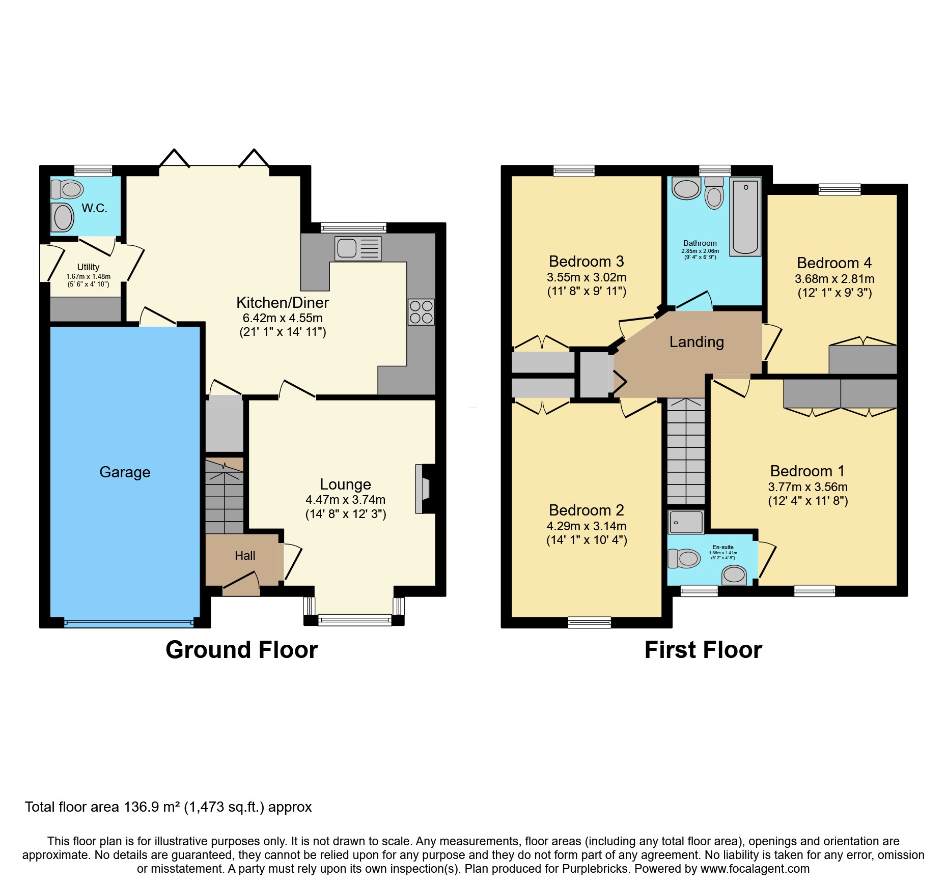 393, Bowerham Road, Lancaster floorplan