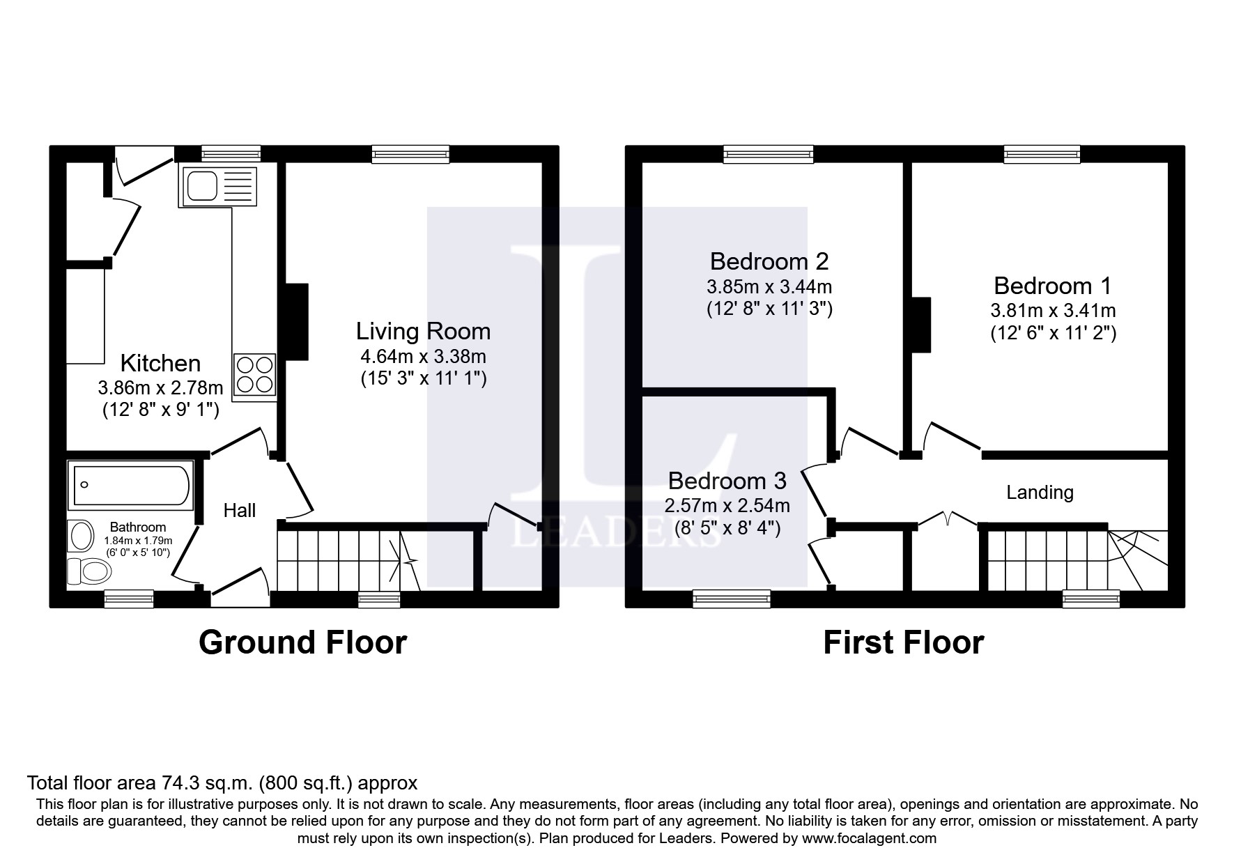 5, Bunting Road, Suffolk floorplan