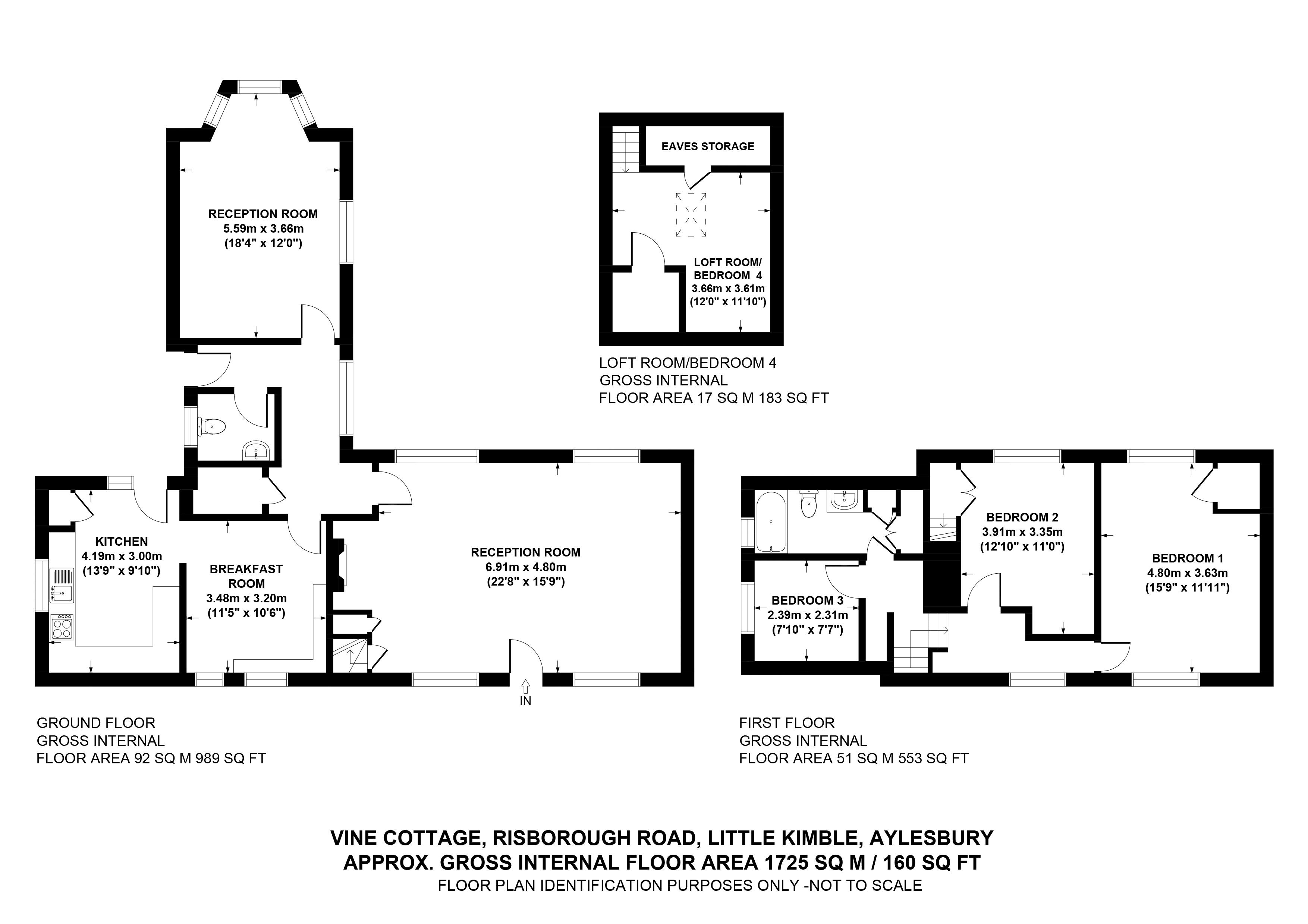 3 Bedrooms  for sale in Risborough Road, Little Kimble, Aylesbury HP17