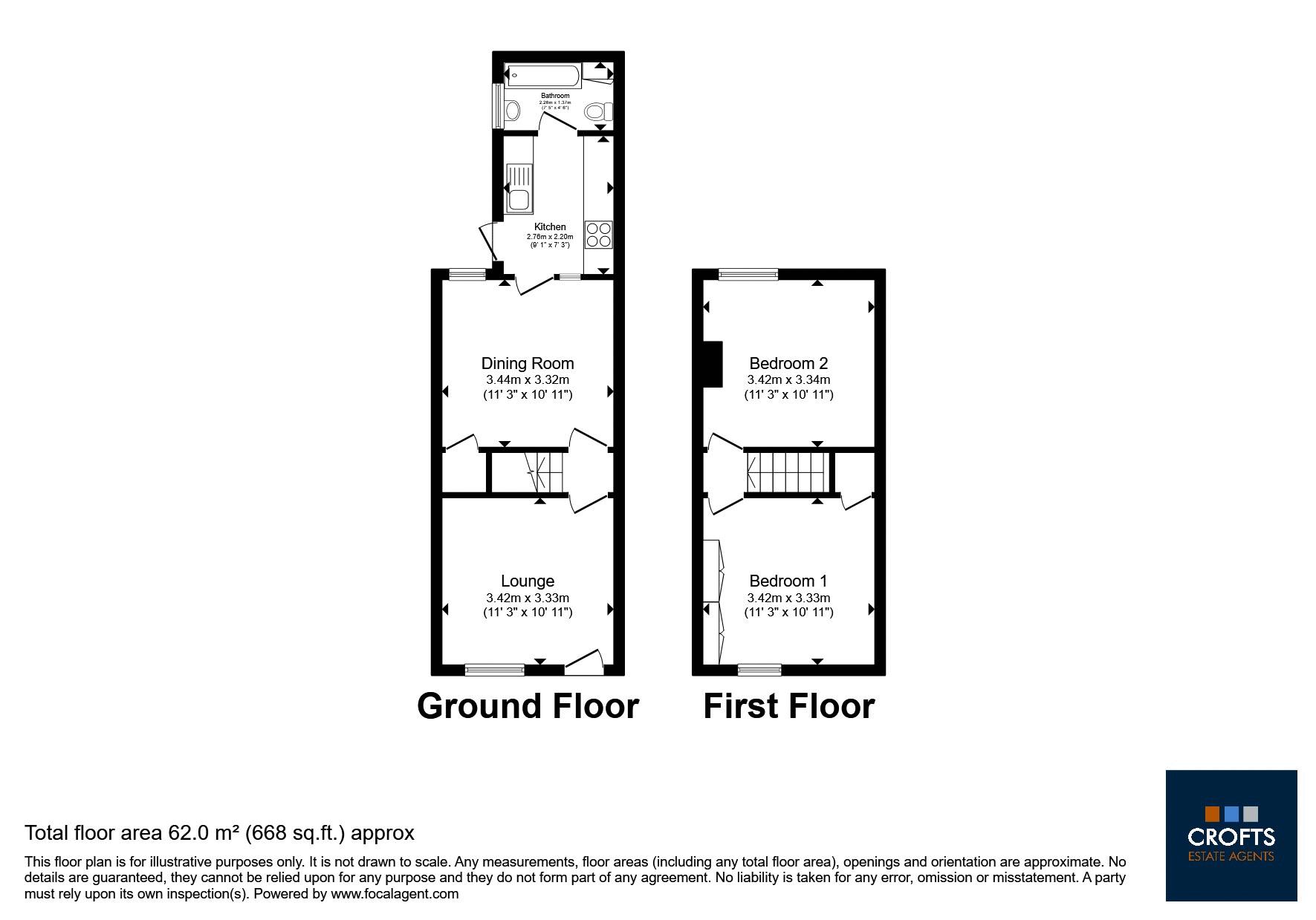 20, Bark Street, Cleethorpes floorplan
