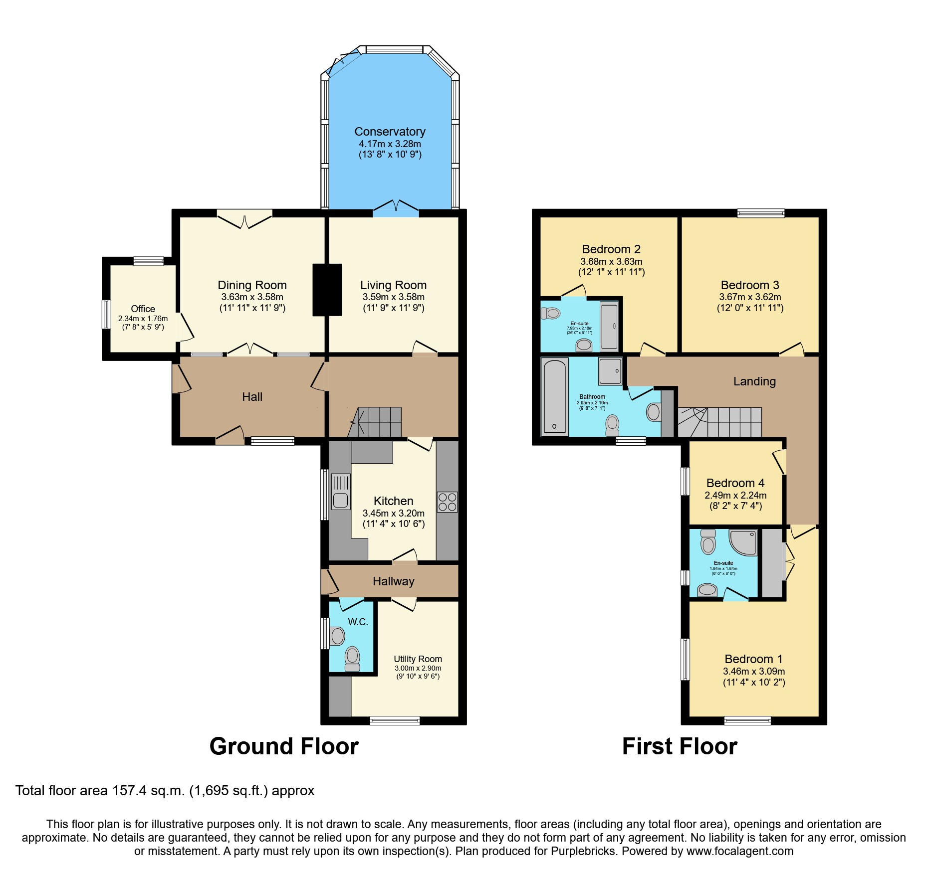 Mountain Ash, New End, Horncastle floorplan