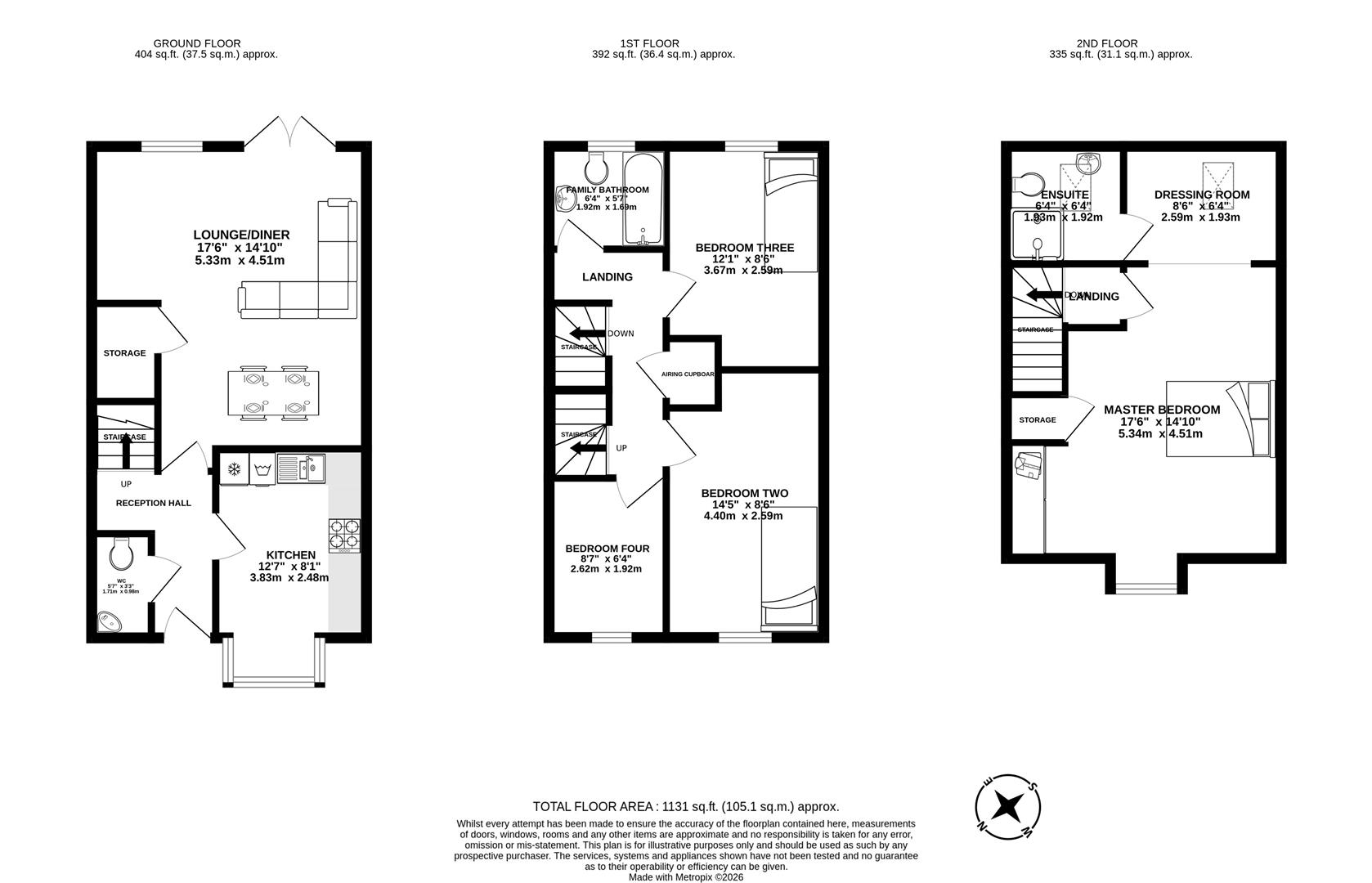 30, Triumph Avenue, Chorley floorplan