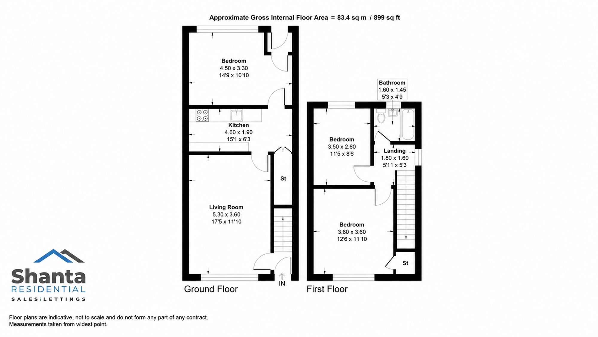 2 Elgin Gardens, Glasgow floorplan