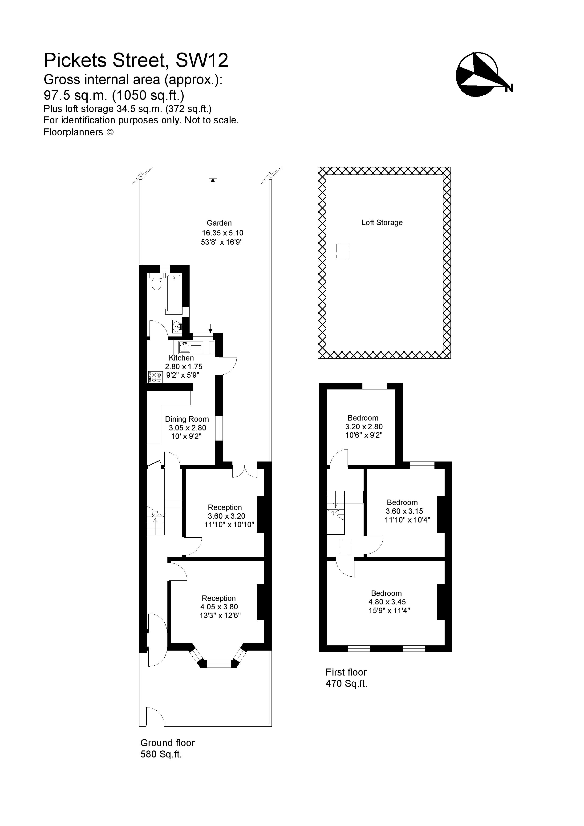 Pickets Street London Sw12 3 Bedroom Terraced House For Sale Primelocation