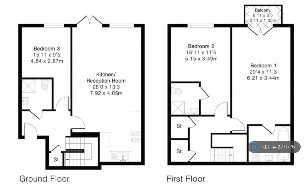 Mile End Road, London floorplan