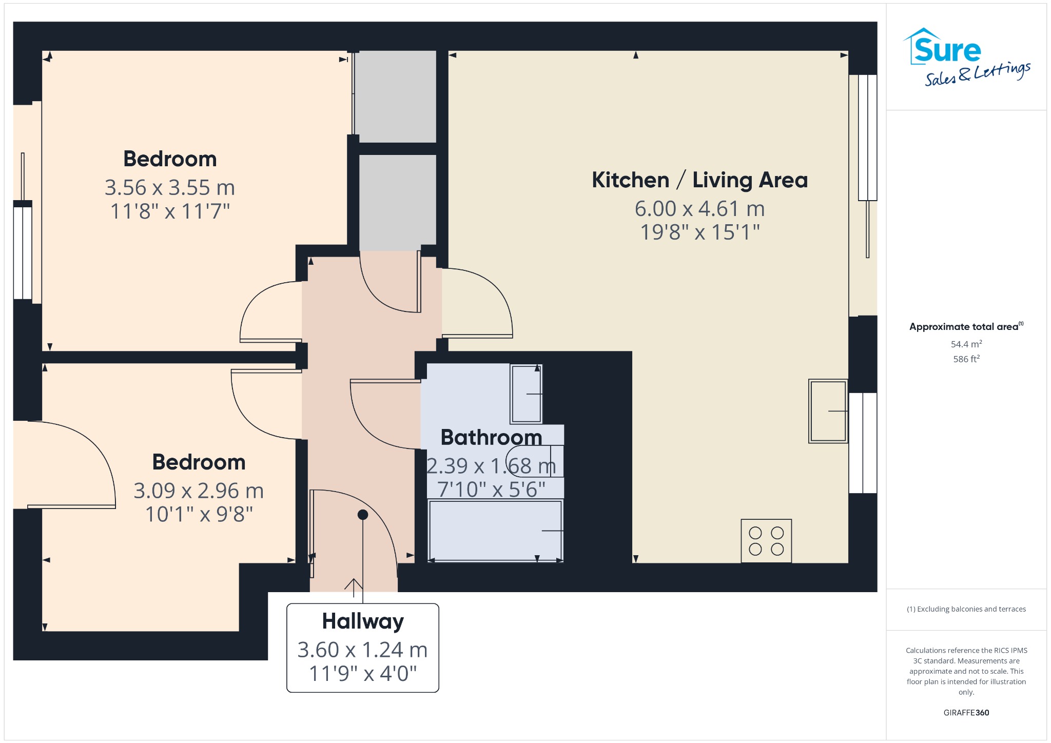 36 Ashleigh Court, Solomons Hill, Hertfordshire floorplan