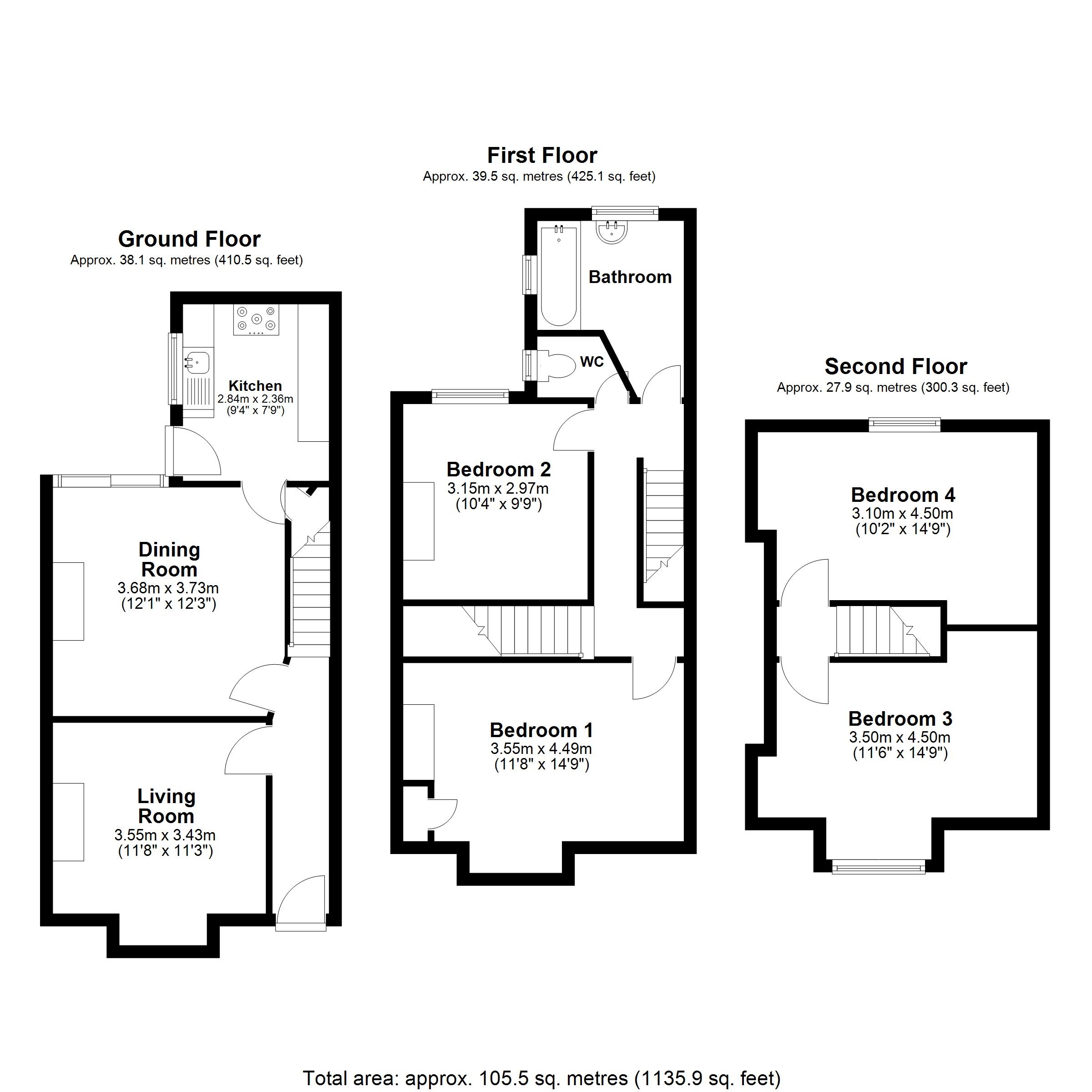 69, Ford Road, Arundel floorplan
