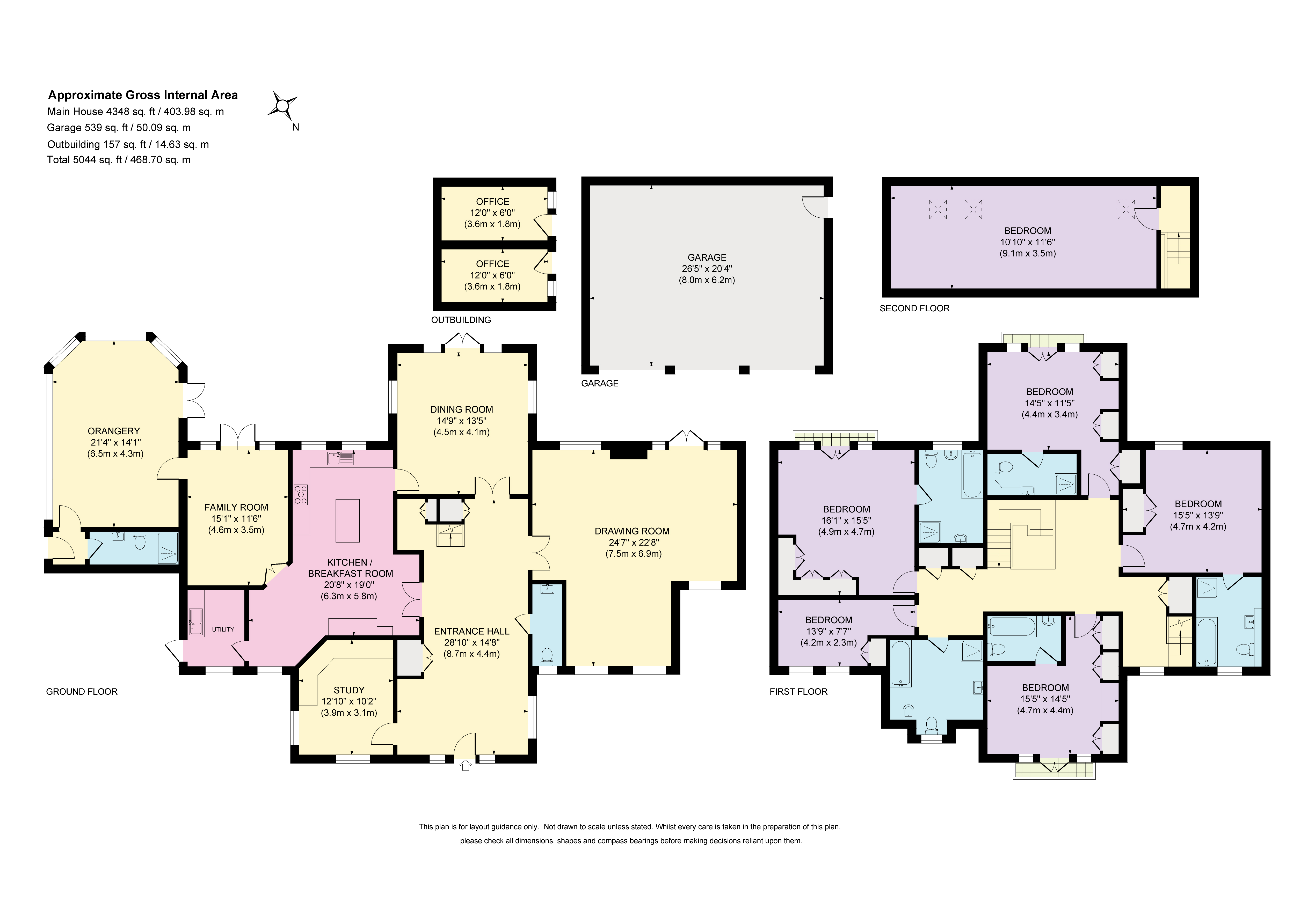 Pachesham Park, Leatherhead floorplan