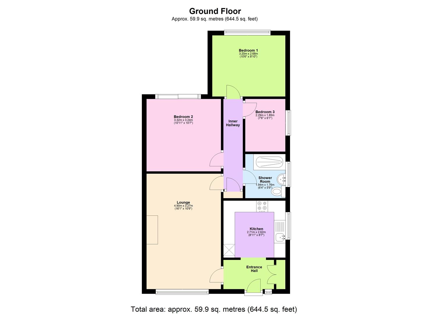 3 Bedrooms Semi-detached bungalow for sale in Chestnut Avenue, Hemingbrough, Selby YO8