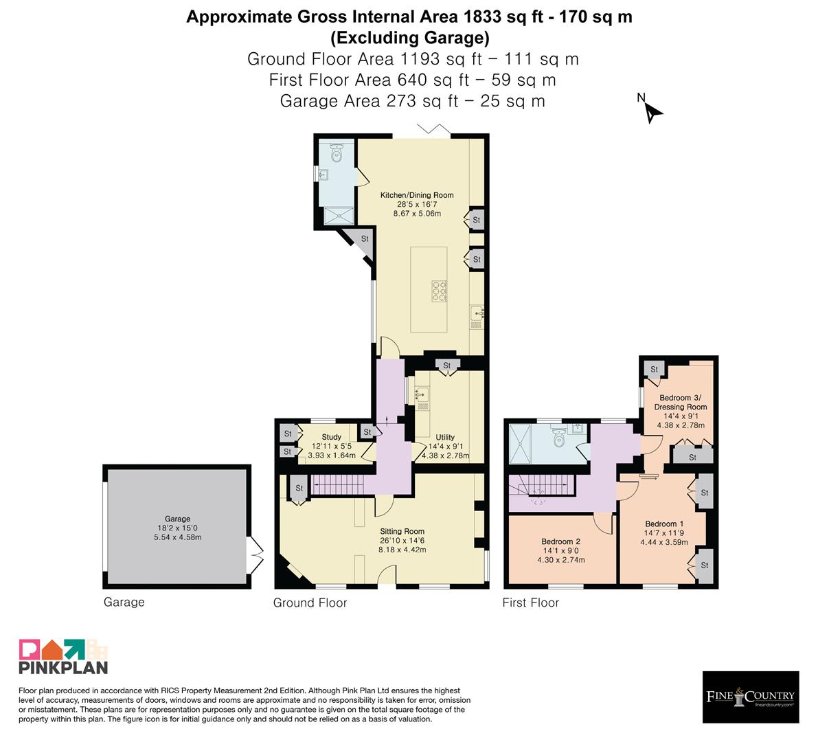 The Old School House, School Lane, Middleton Stoney floorplan