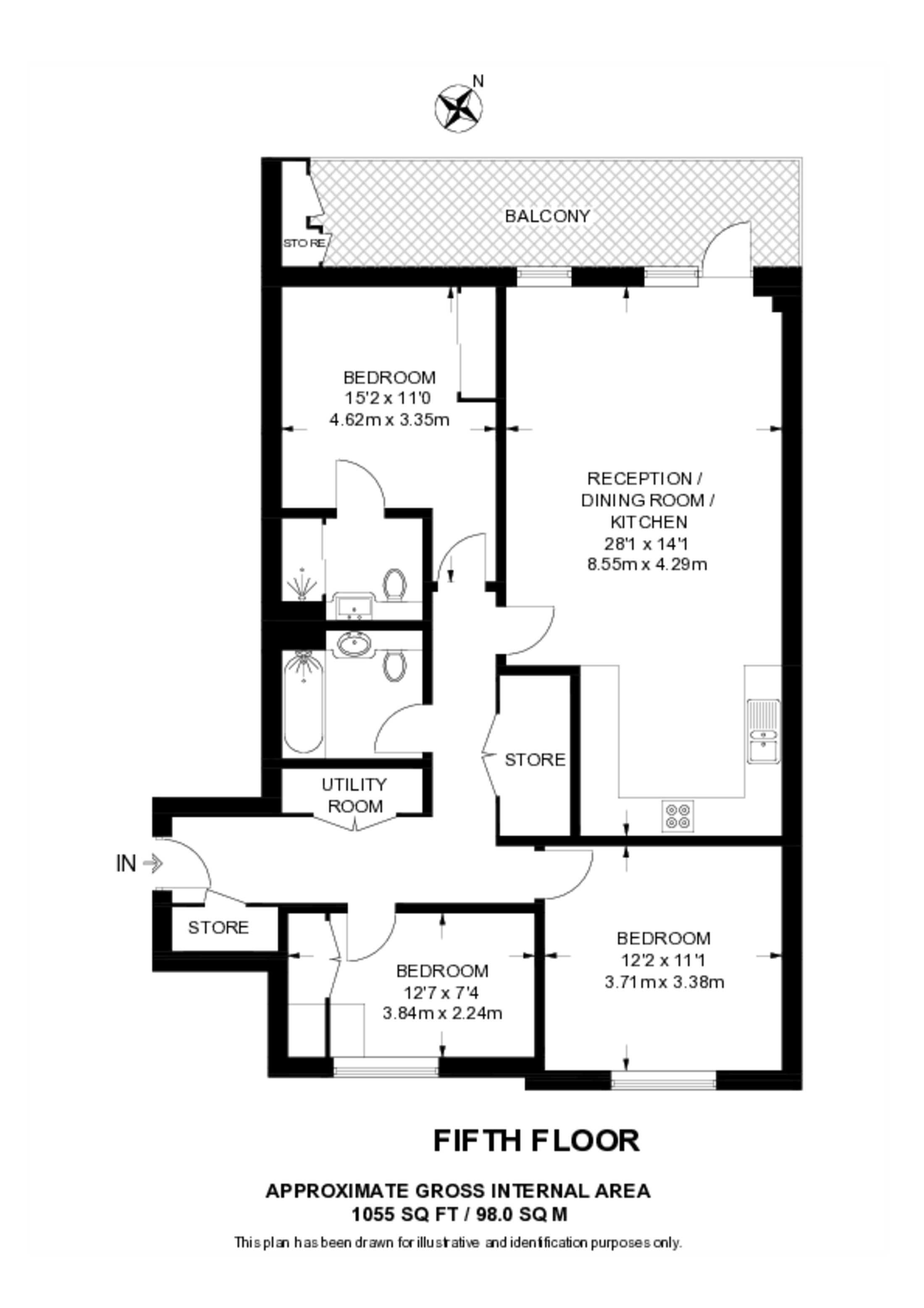 Avenue Road, Acton floorplan