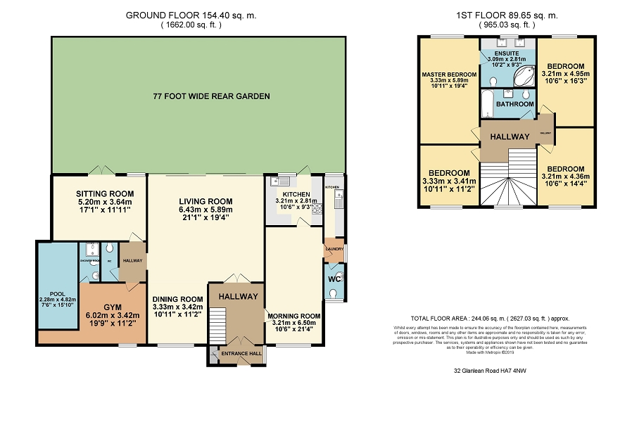 4 Bedrooms Detached house for sale in Glanleam Road, Stanmore, Greater London. HA7