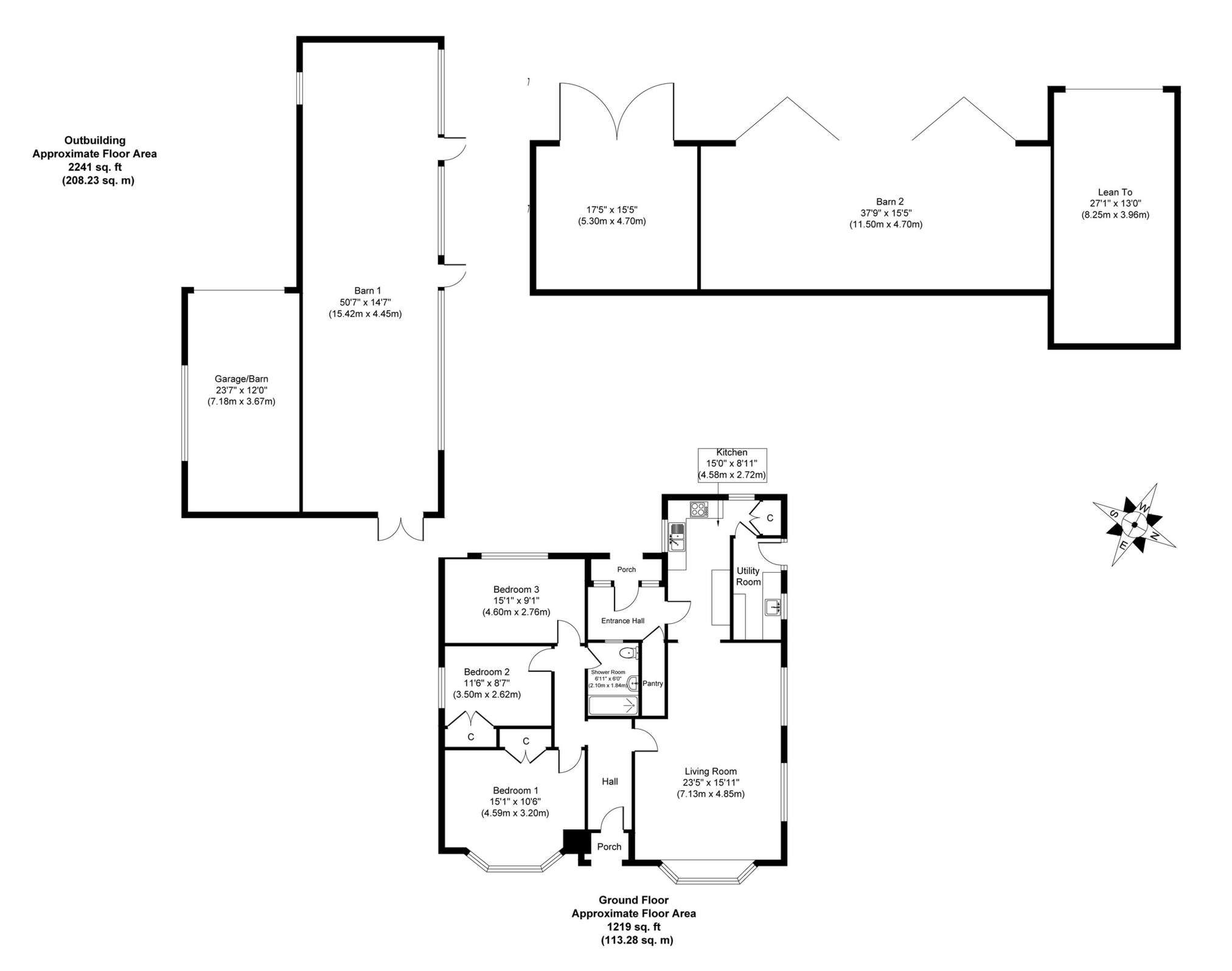 Truecroft, Tenbury Wells floorplan