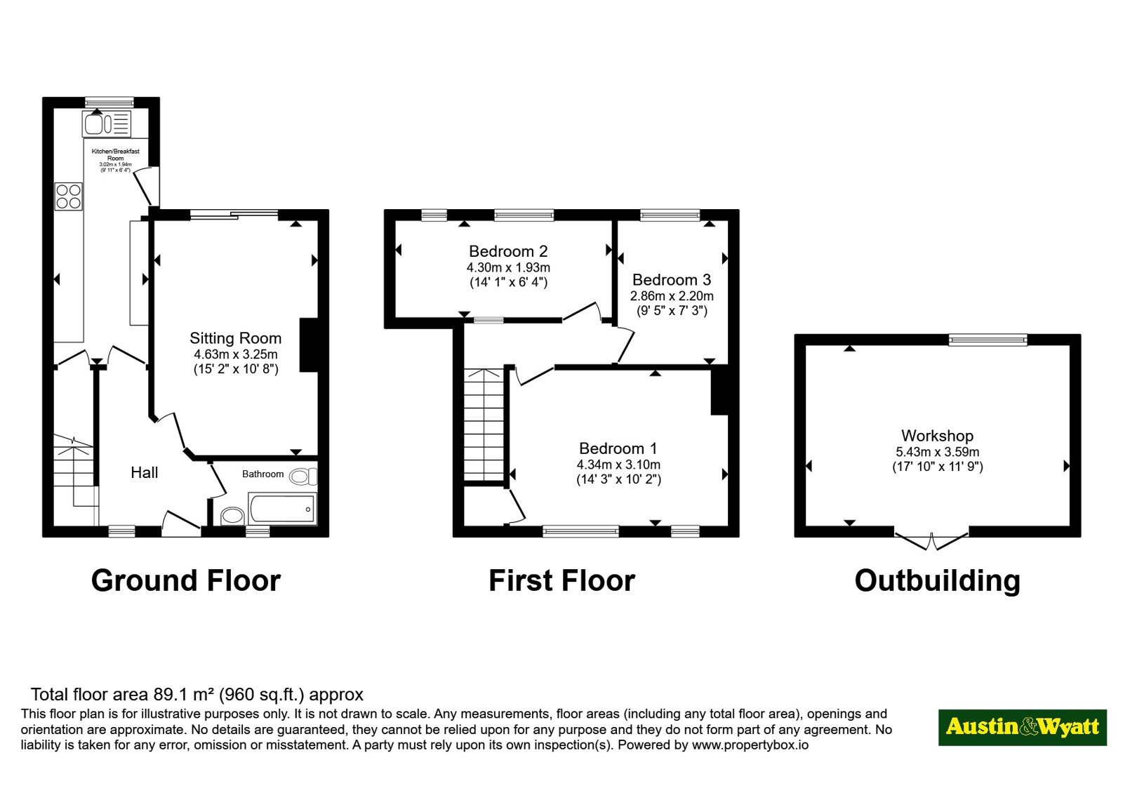 109, Olive Road, Hampshire floorplan