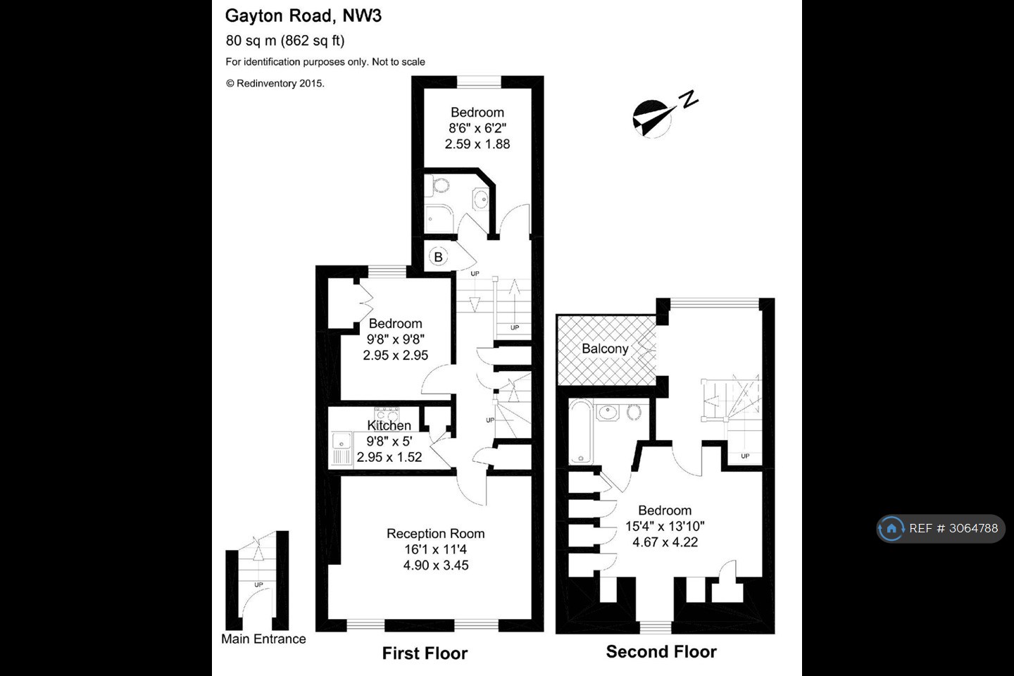 C Gayton Road, London floorplan