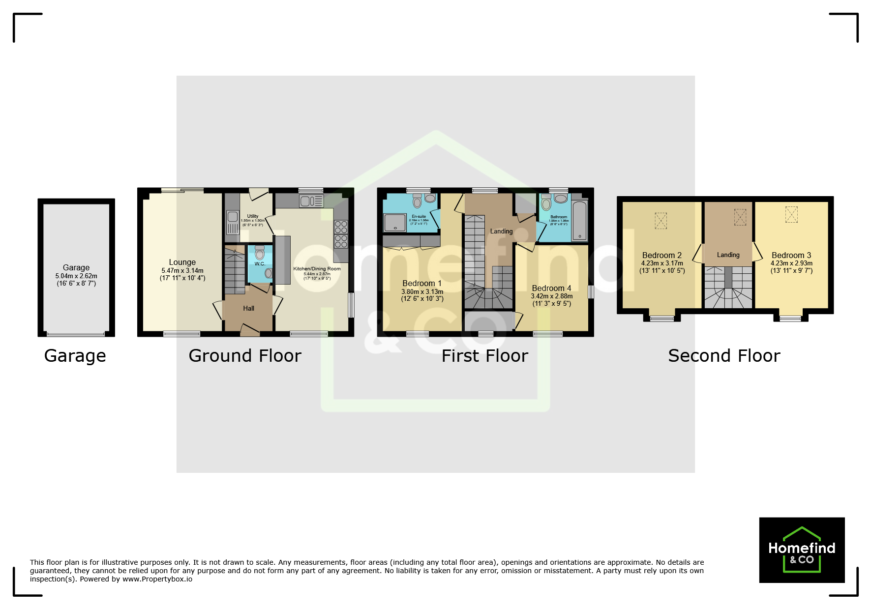 9 Fallowfields, Spalding floorplan