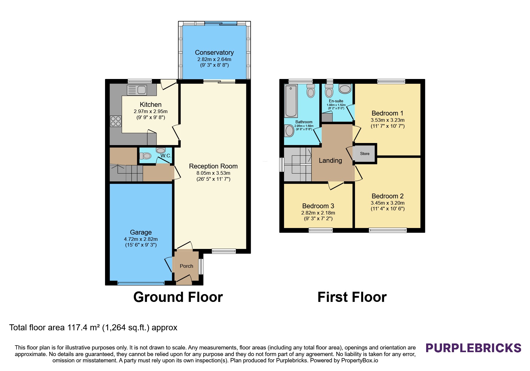 Dorset Gardens, Nottingham floorplan