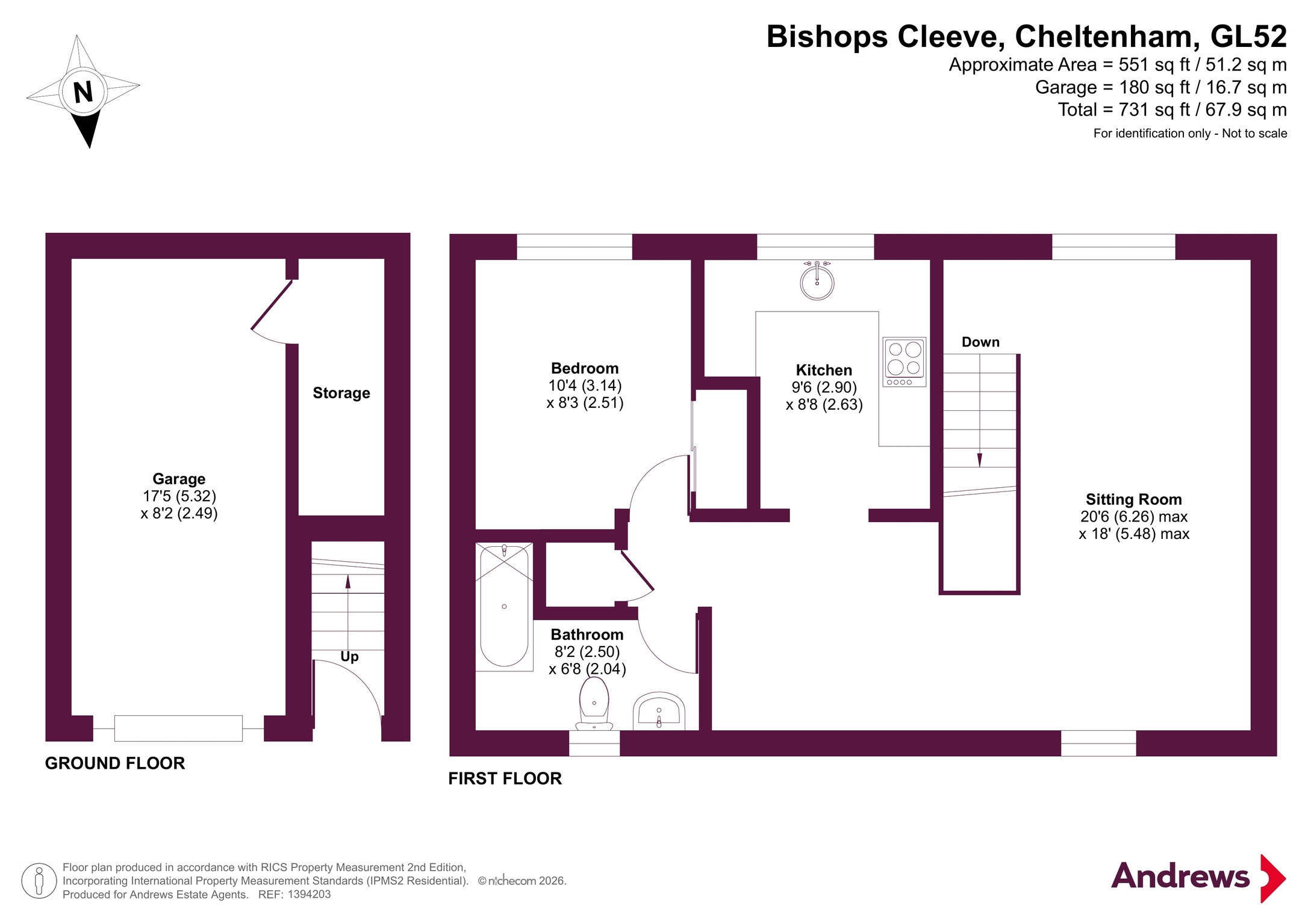 2, Middlehay Court, Cheltenham floorplan
