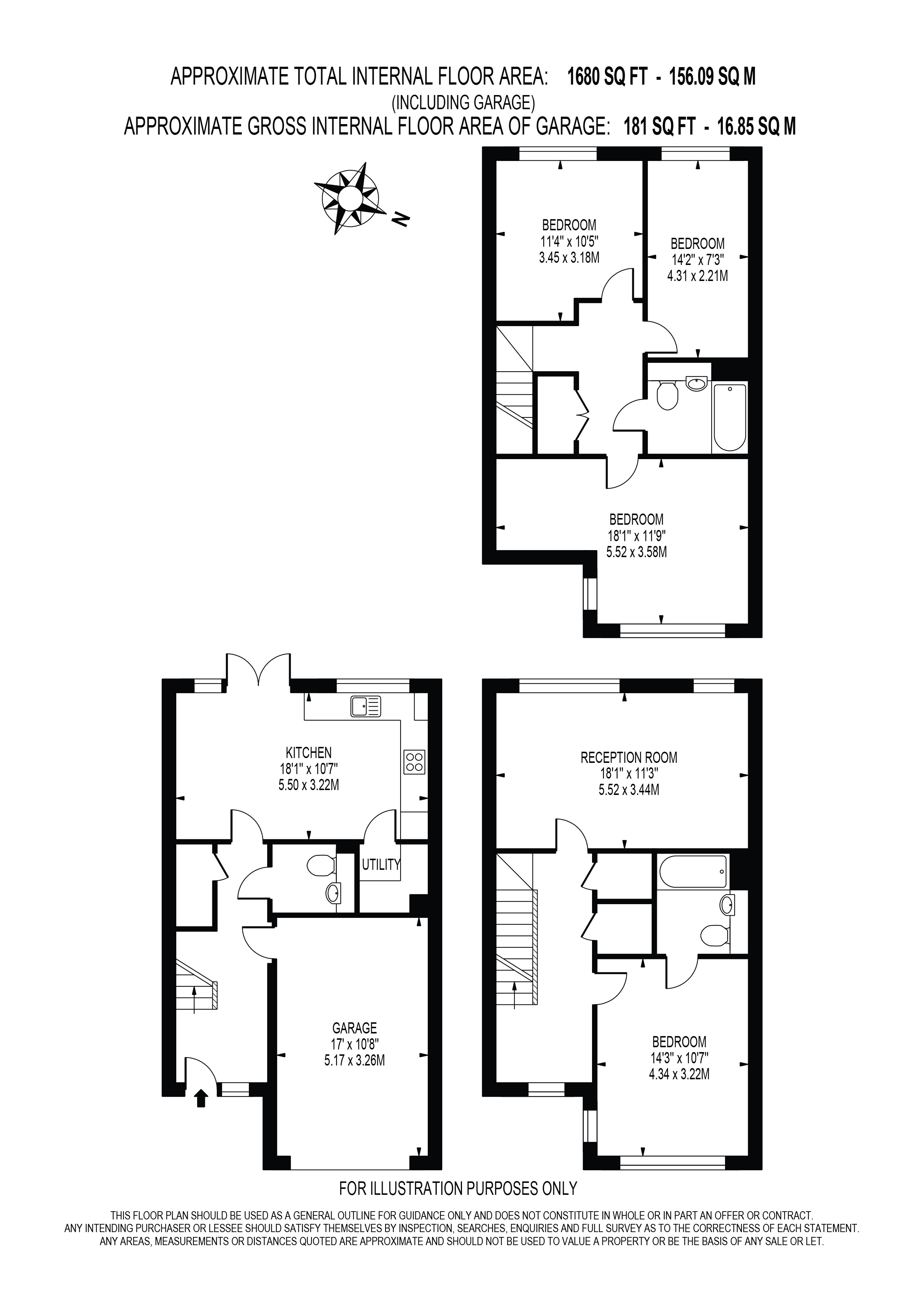 41, Reynard Way, Brentford floorplan