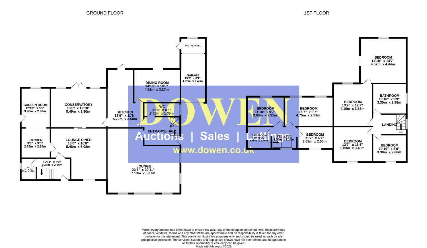 9, Nevilles Cross Villas, Durham floorplan