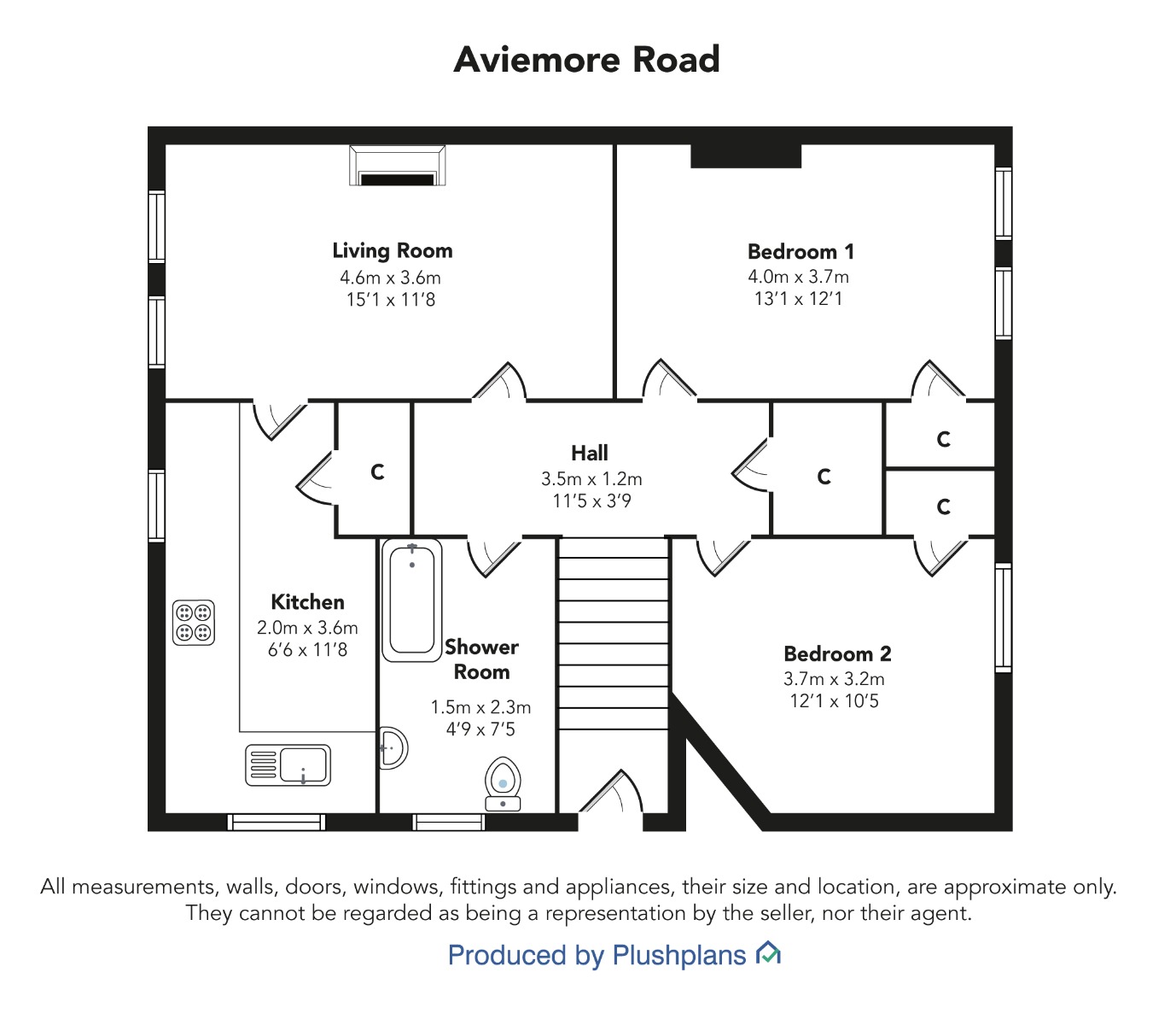 30, Aviemore Road, Glasgow floorplan