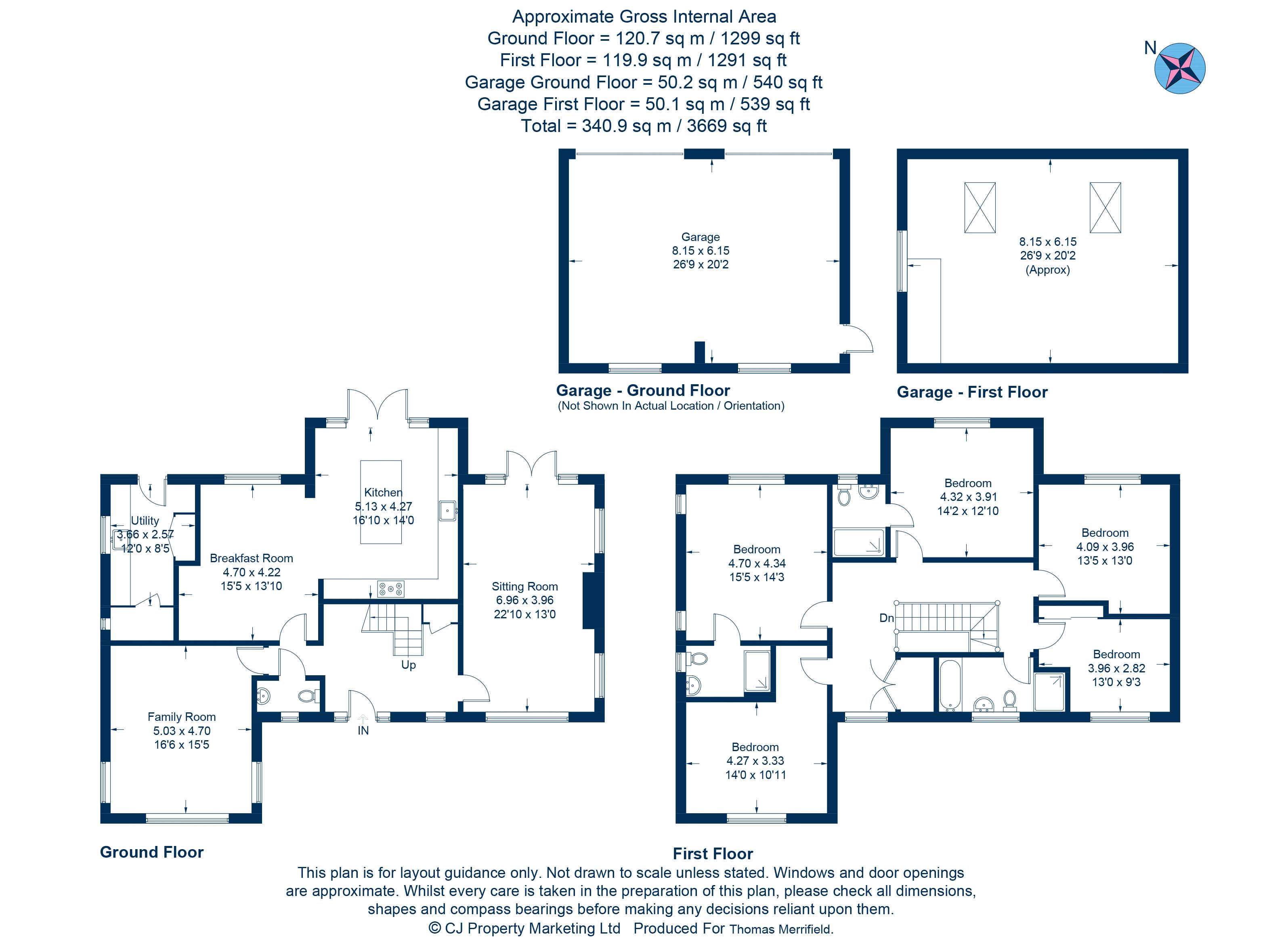5 Bedrooms Detached house for sale in Elderberry Close, West Hanney, Wantage OX12